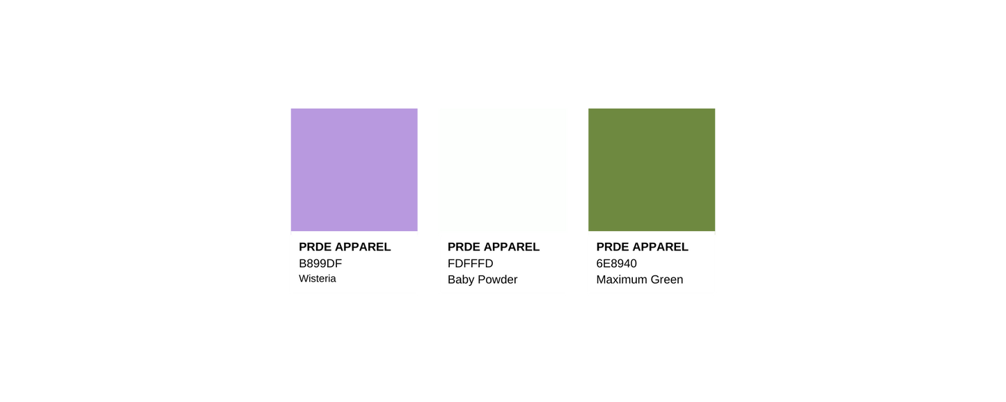 Genderqueer Paint Swatch Poster