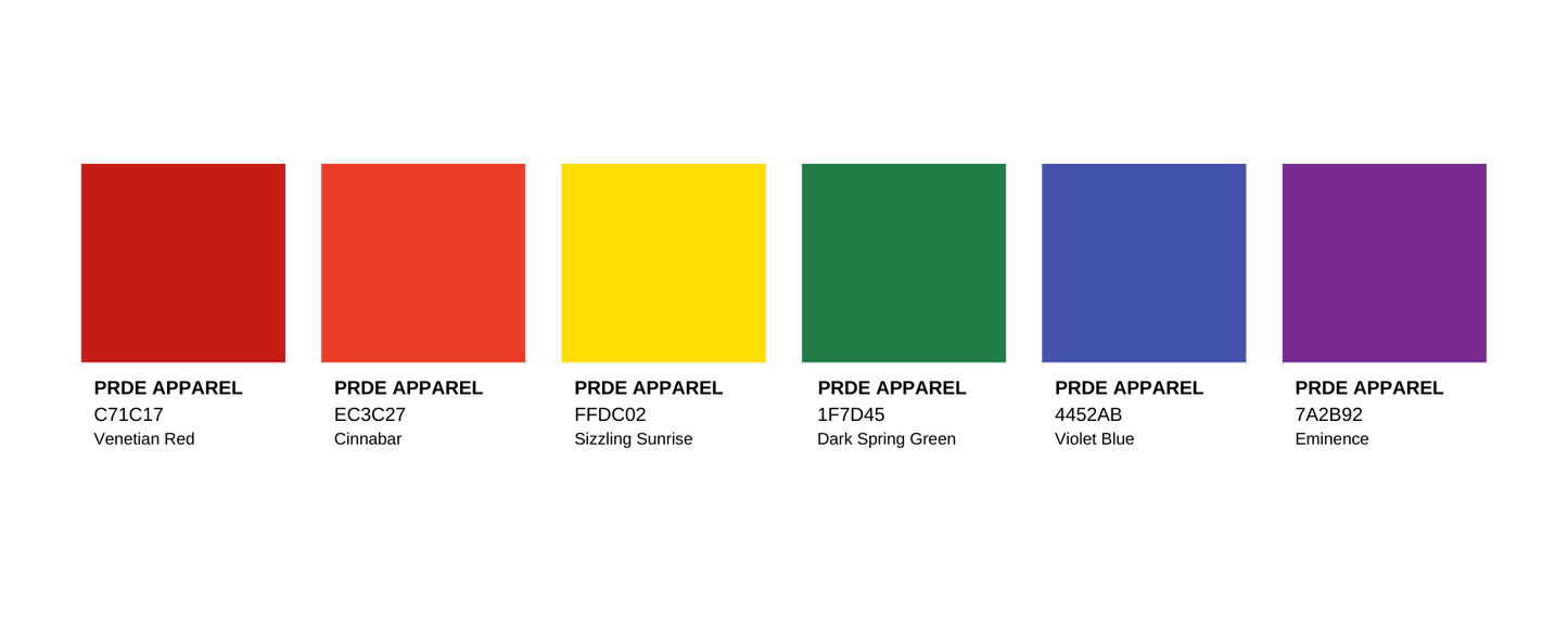 Pride Paint Swatch - Short Sleeve T-Shirt