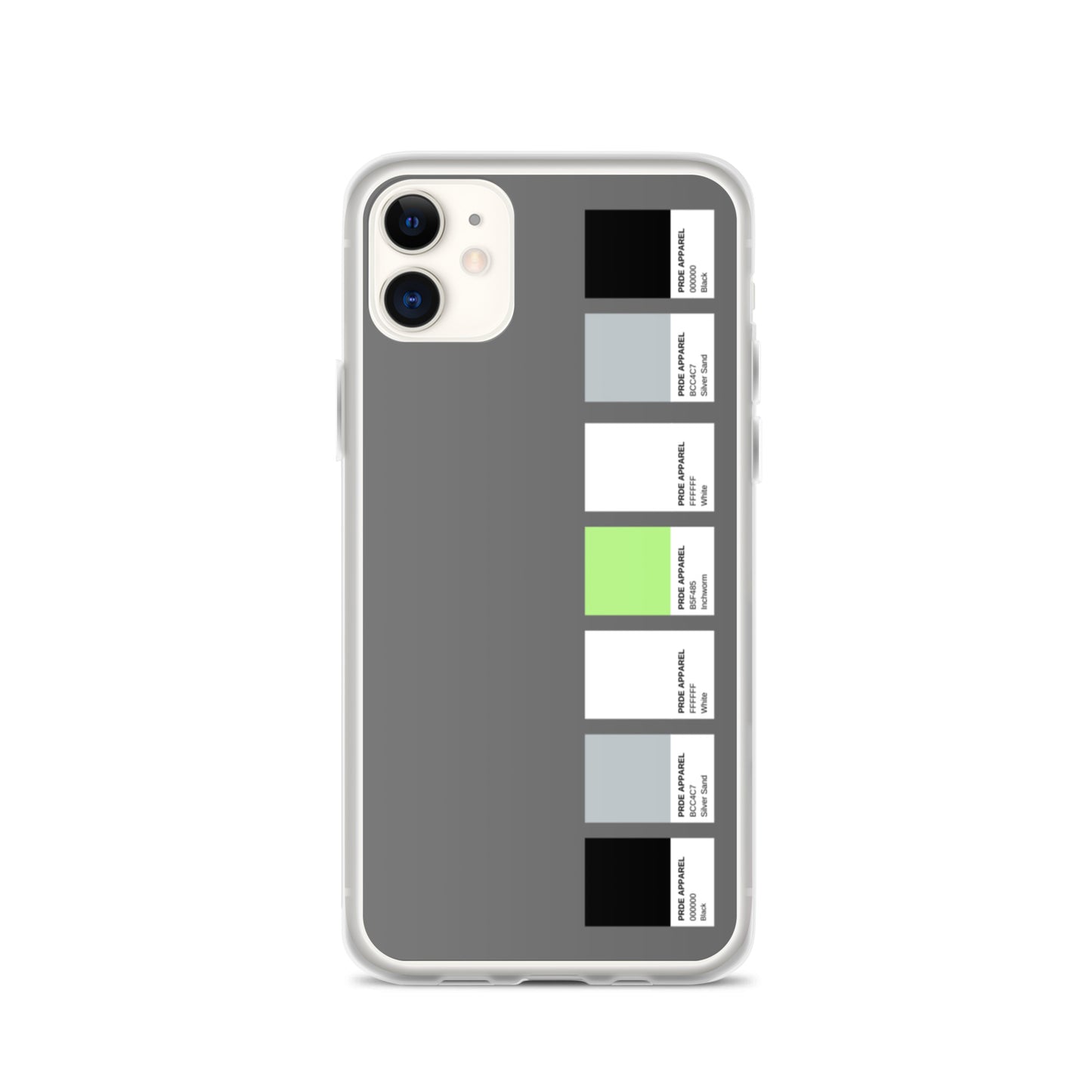 Agender Paint Swatch iPhone Case