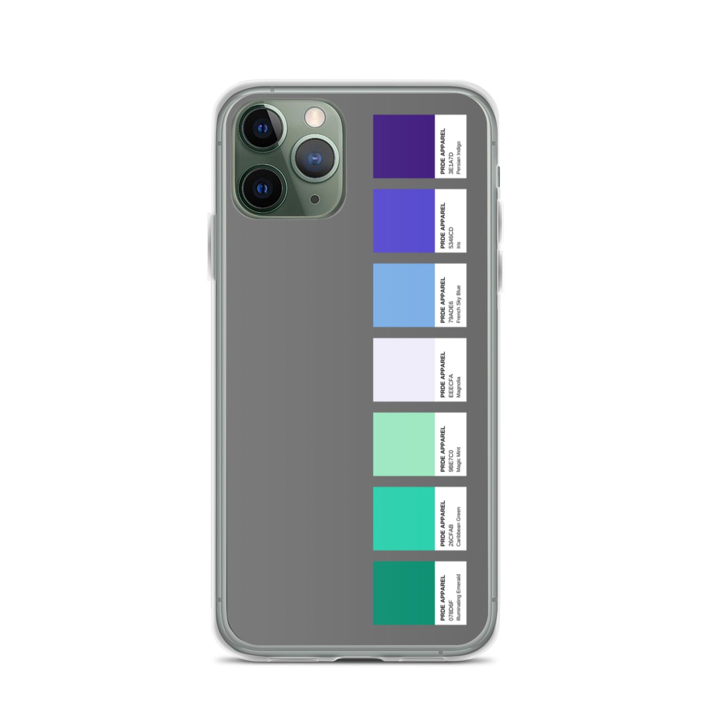 Gay Men's Pride Paint Swatch iPhone Case