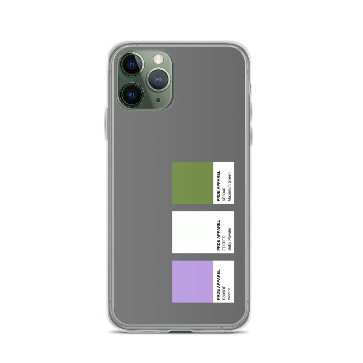 Genderqueer Paint Swatch iPhone Case