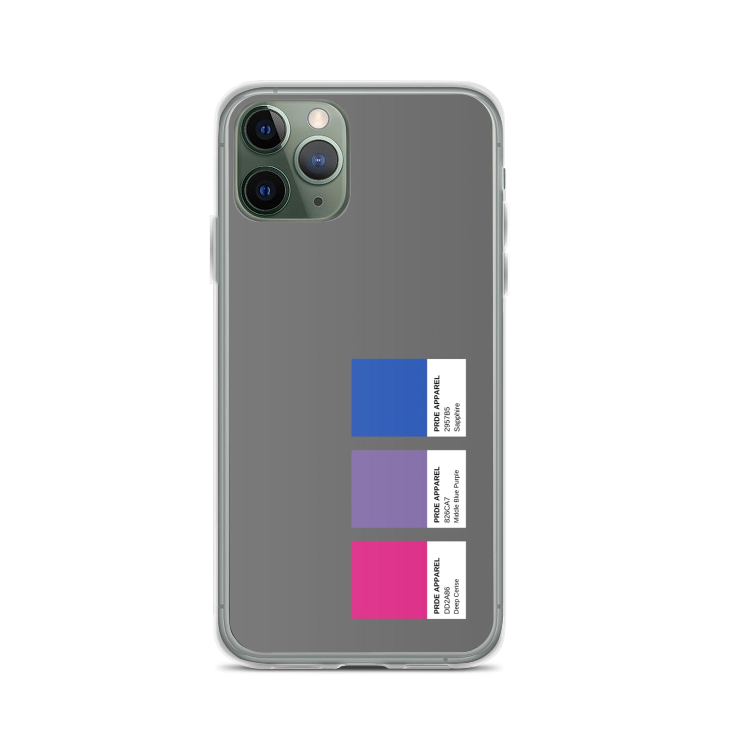 Bisexual Paint Swatch iPhone Case
