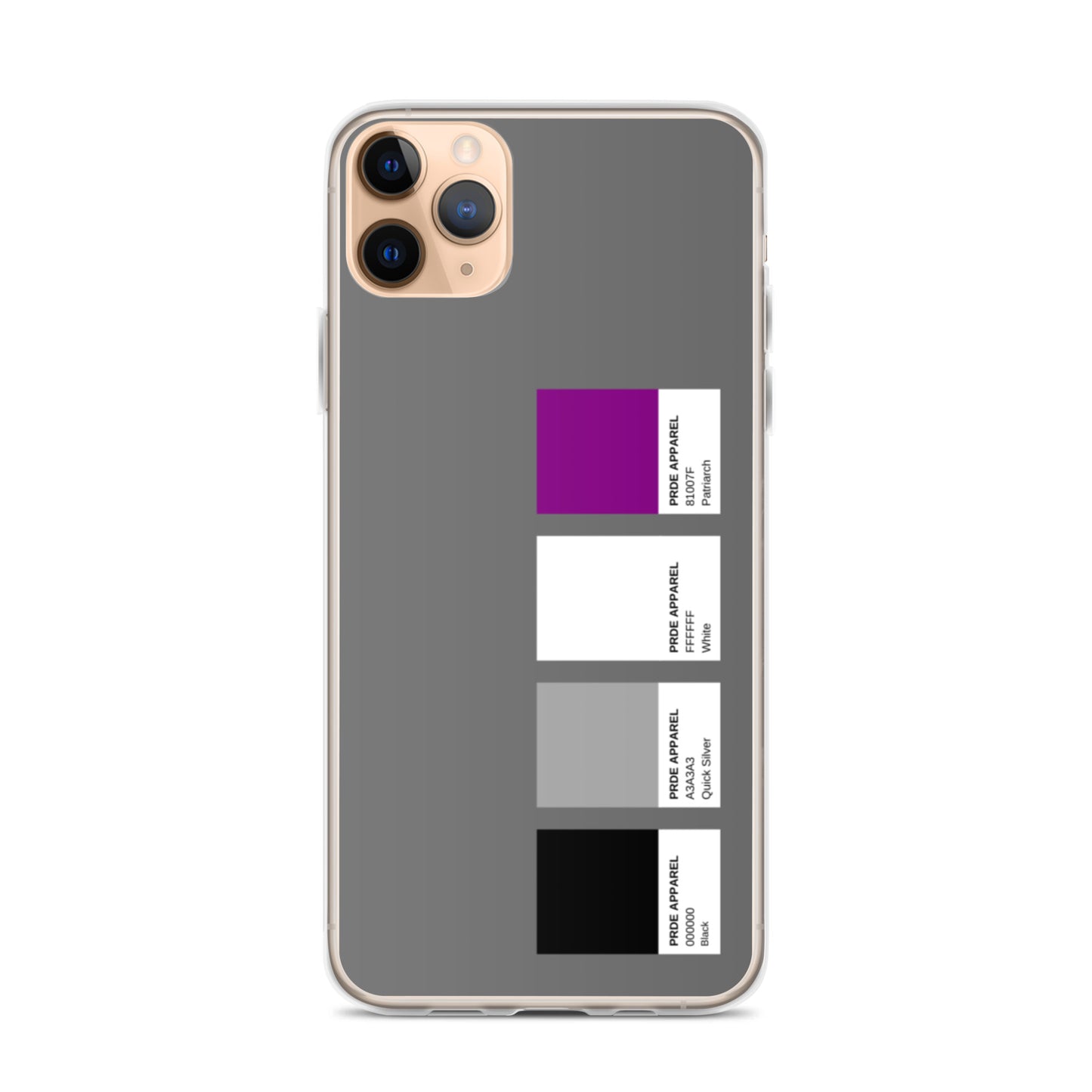 Asexual Paint Swatch iPhone Case