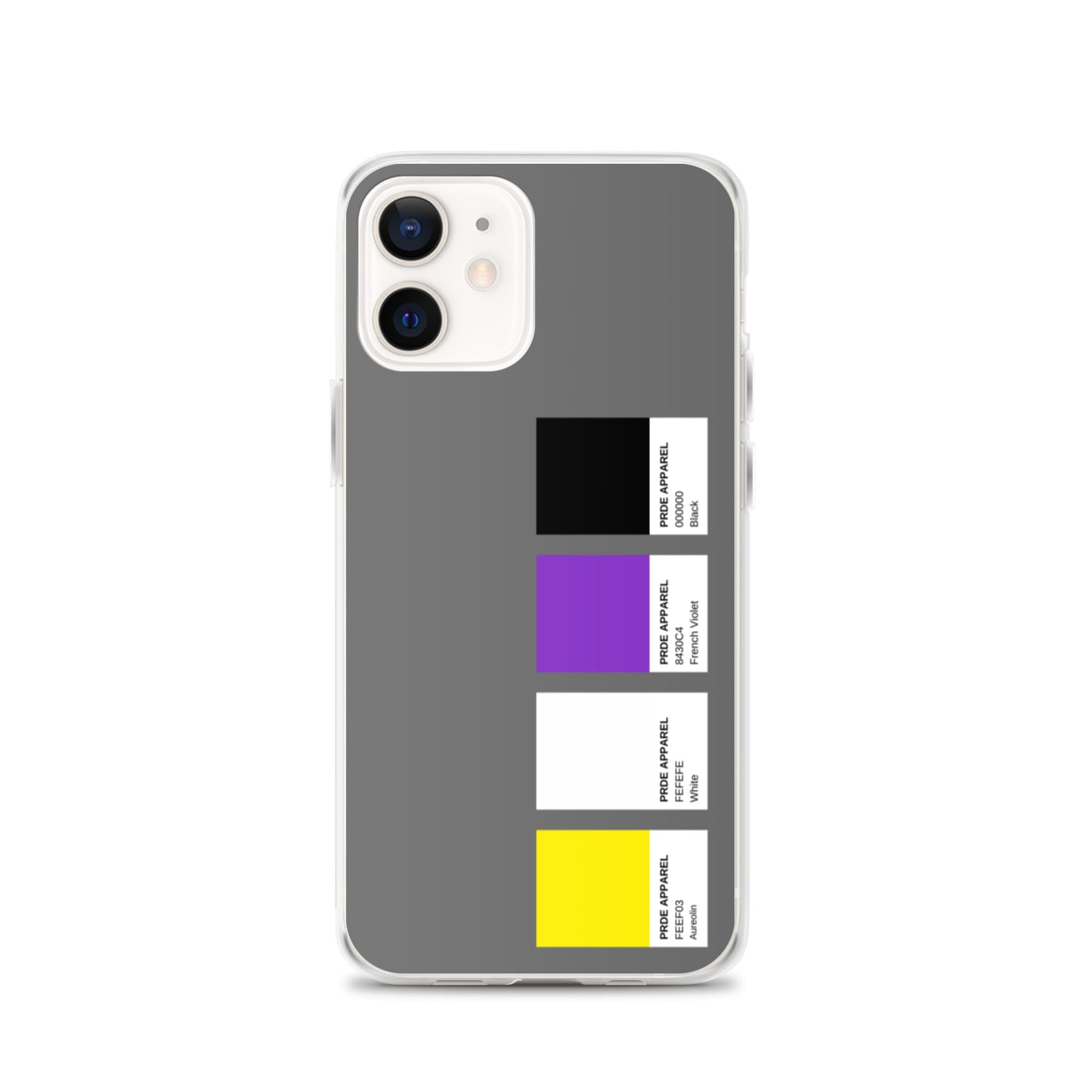 Non-Binary Paint Swatch iPhone Case