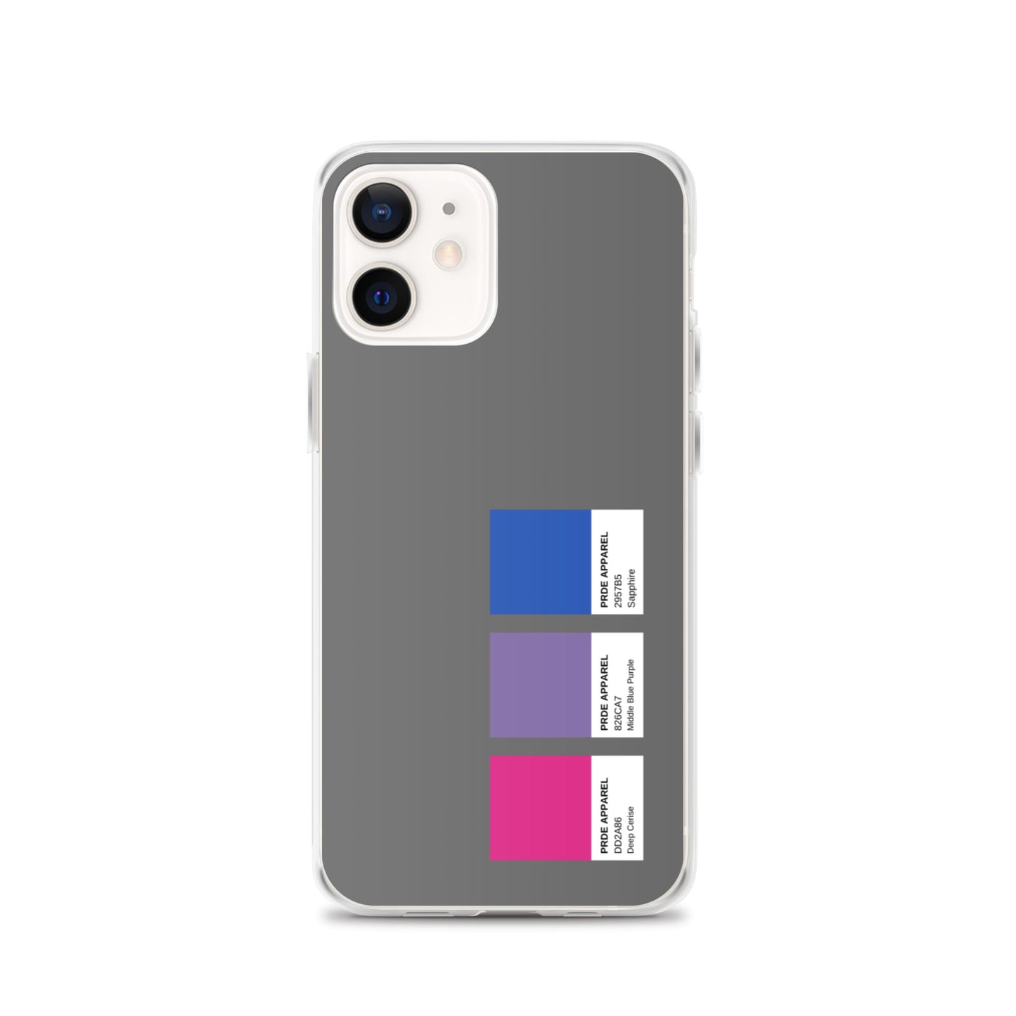 Bisexual Paint Swatch iPhone Case