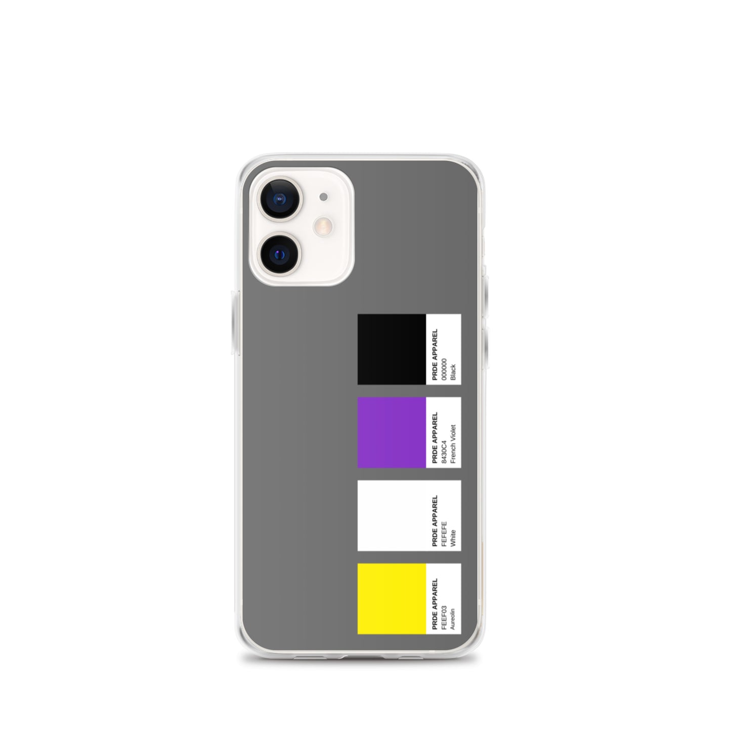 Non-Binary Paint Swatch iPhone Case