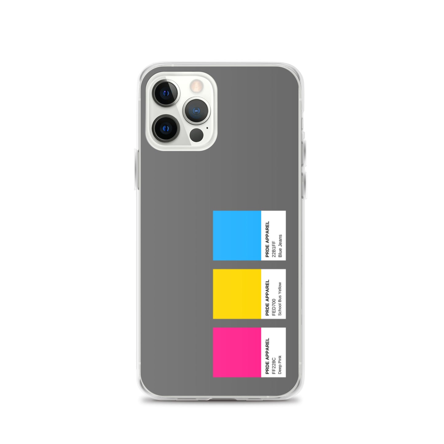 Pansexual Paint Swatch iPhone Case
