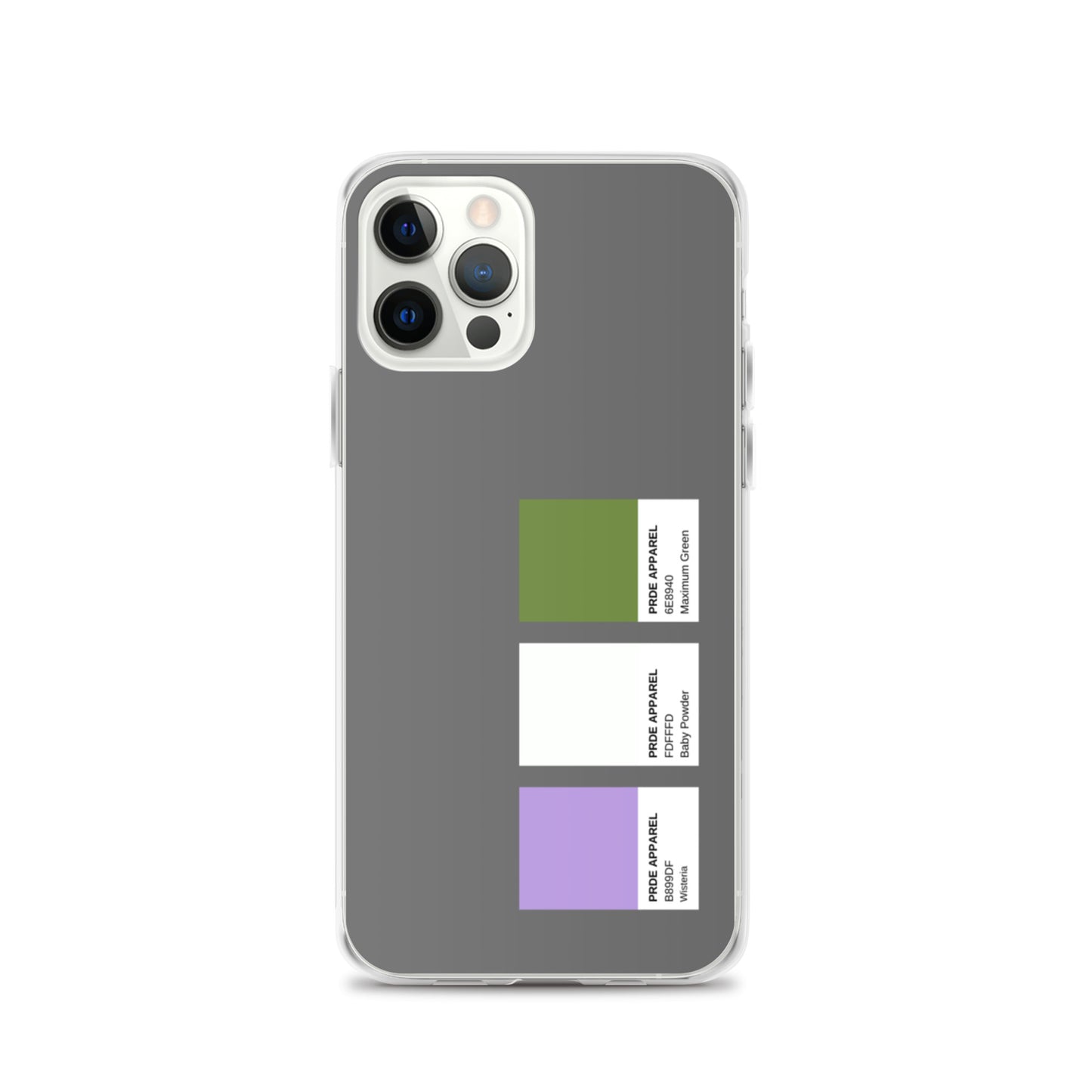 Genderqueer Paint Swatch iPhone Case