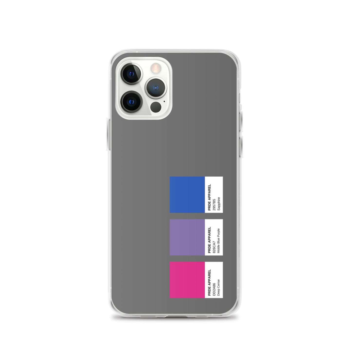 Bisexual Paint Swatch iPhone Case