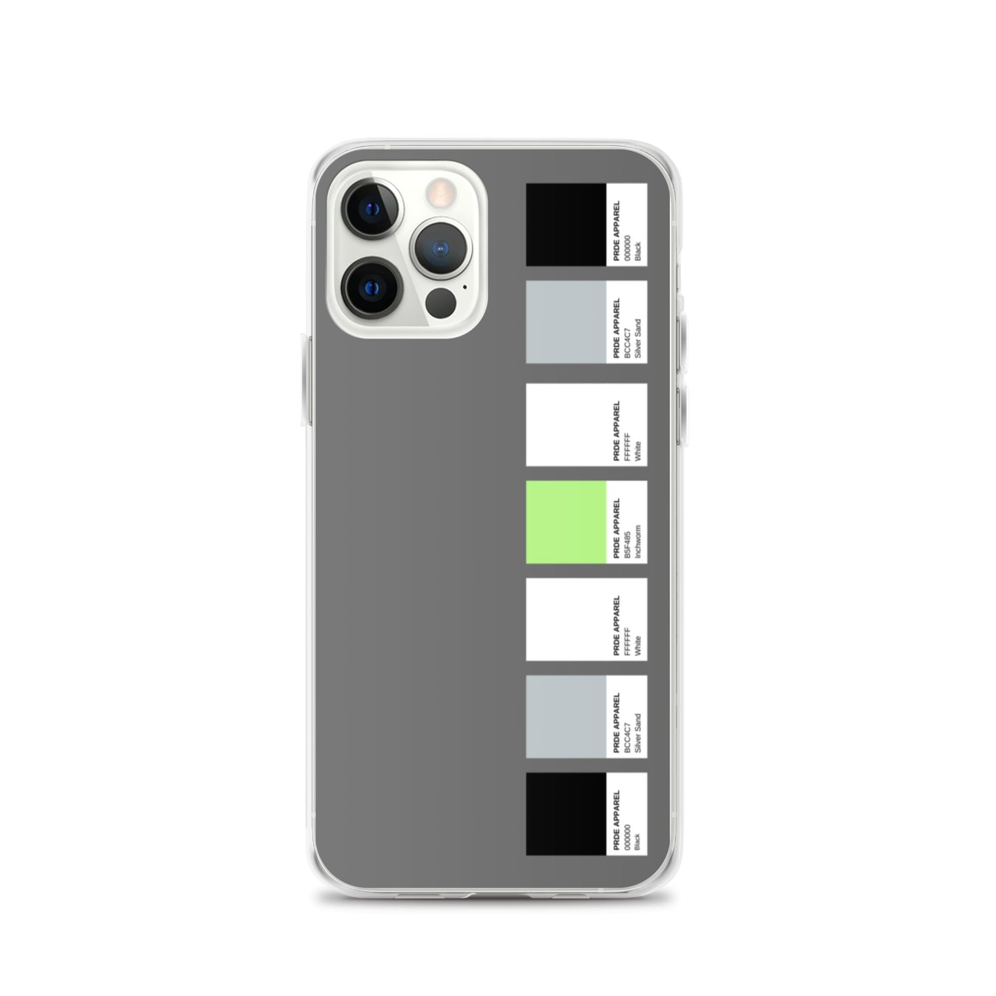 Agender Paint Swatch iPhone Case