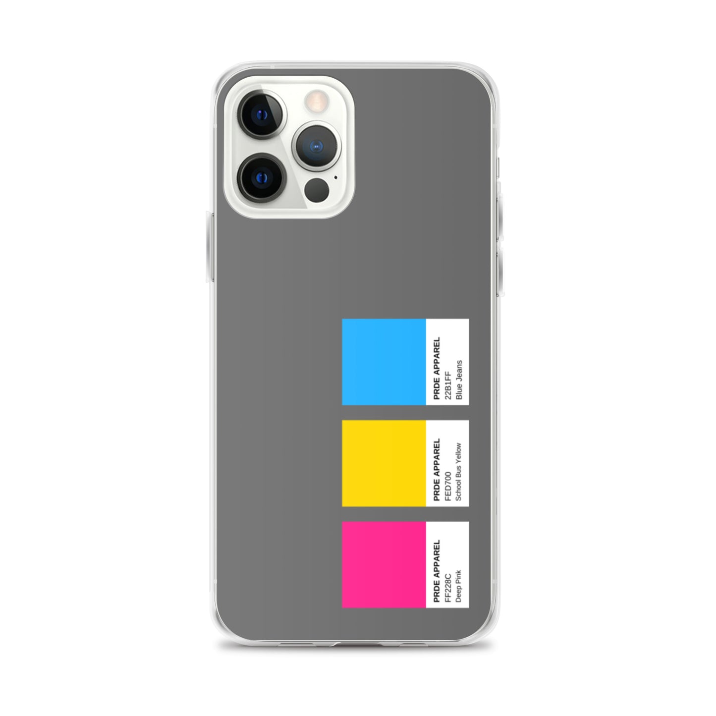 Pansexual Paint Swatch iPhone Case