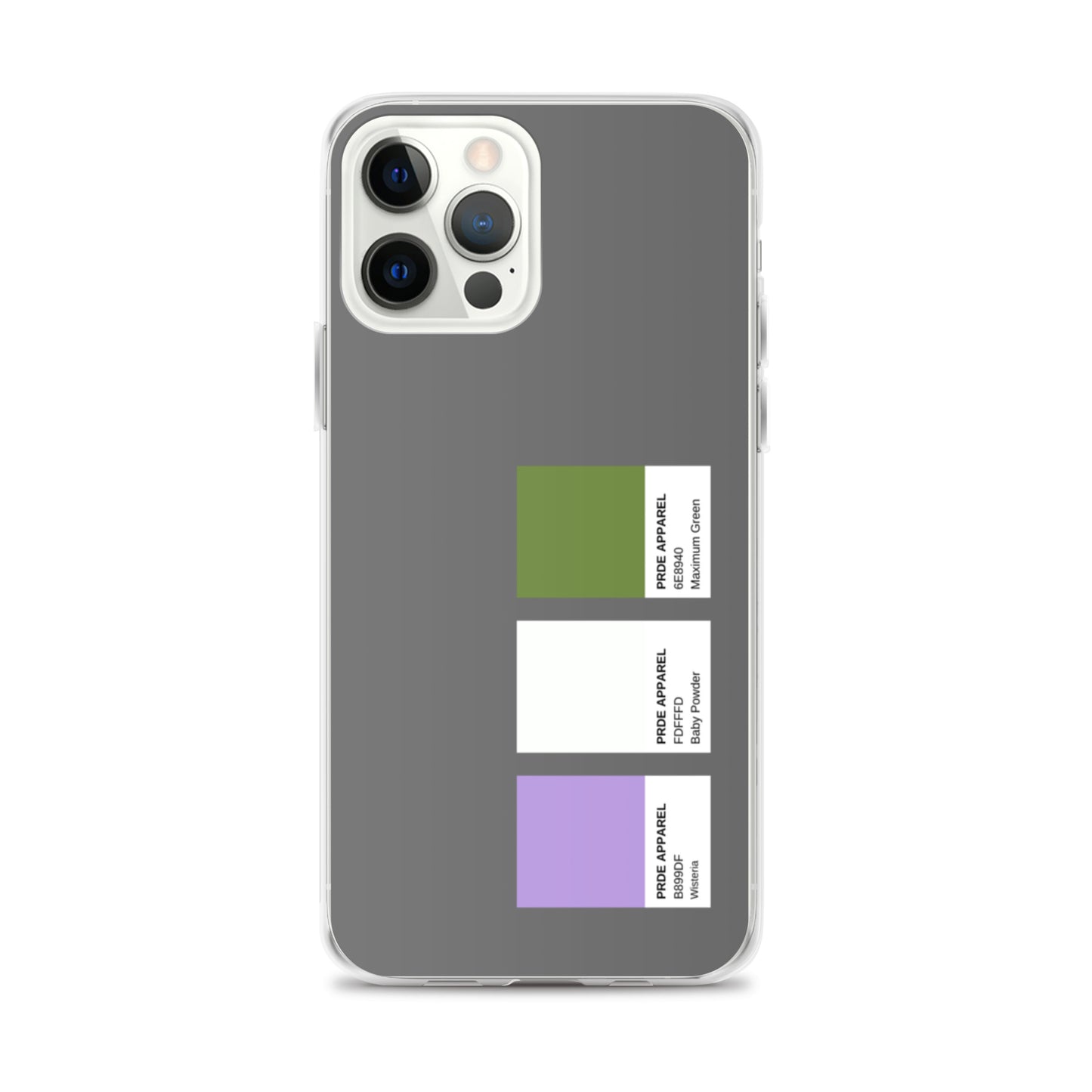 Genderqueer Paint Swatch iPhone Case