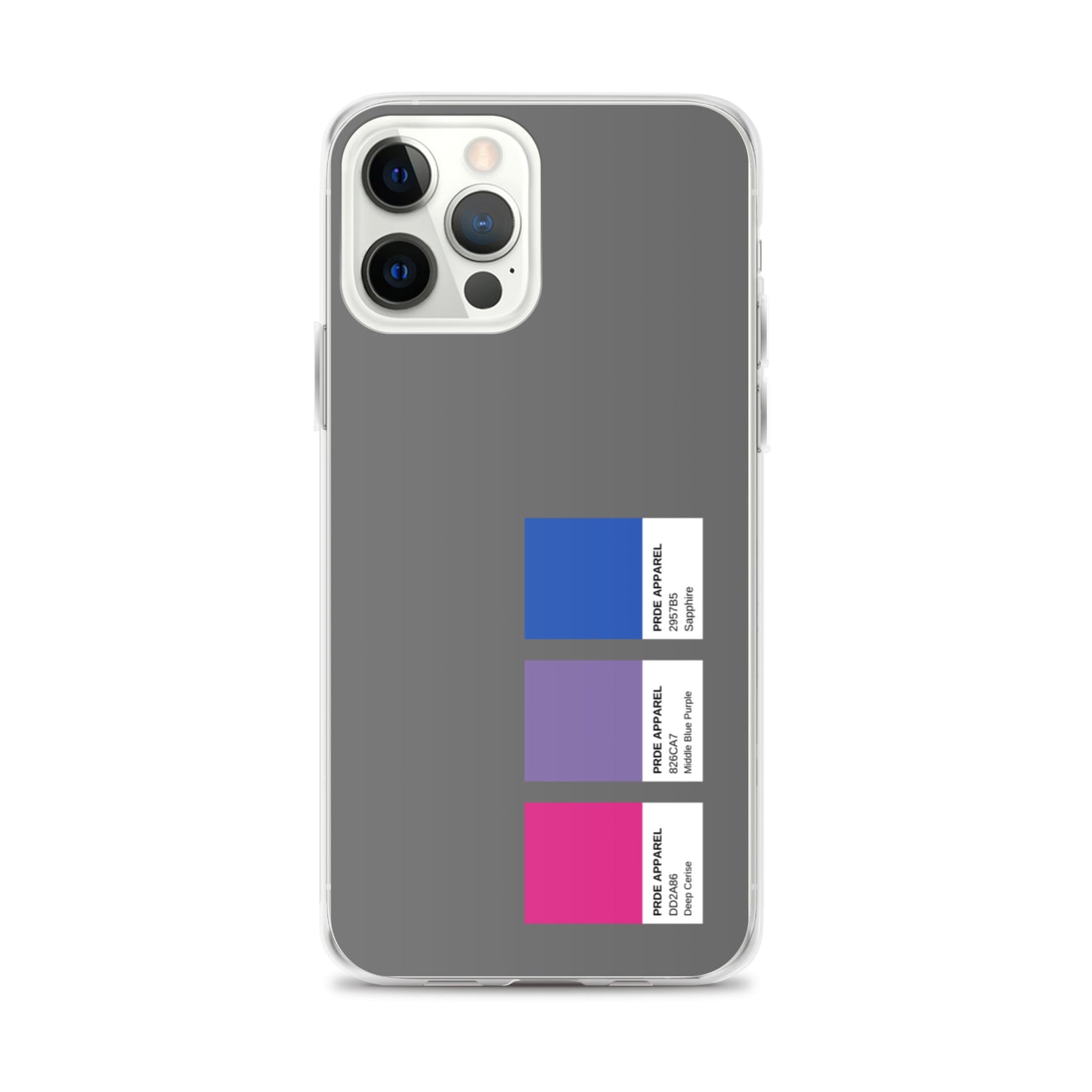 Bisexual Paint Swatch iPhone Case