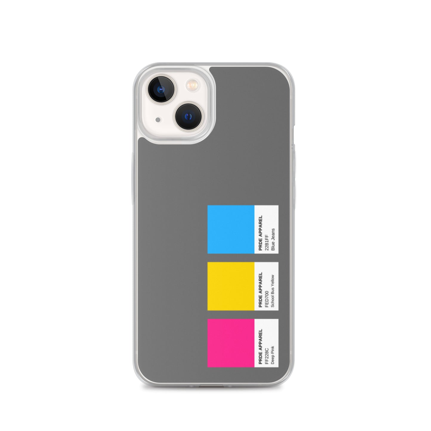 Pansexual Paint Swatch iPhone Case