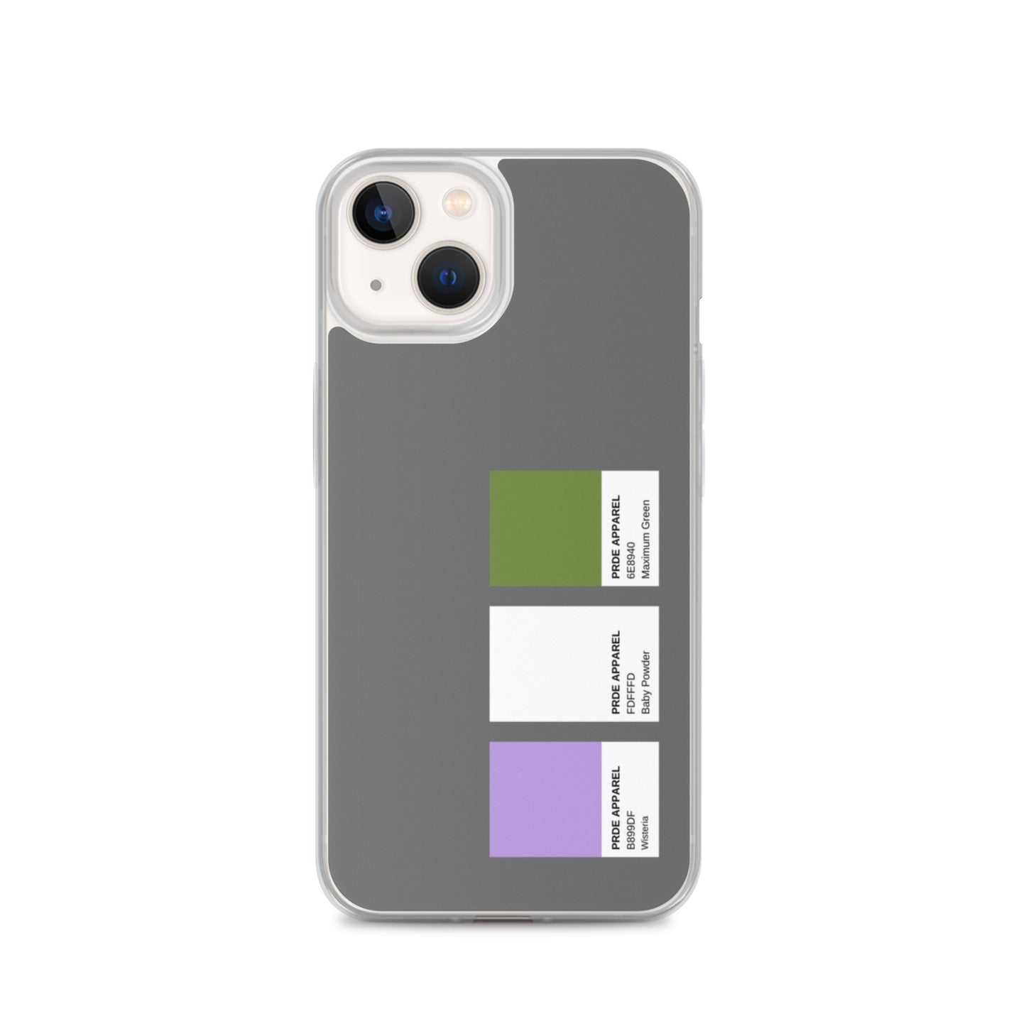 Genderqueer Paint Swatch iPhone Case
