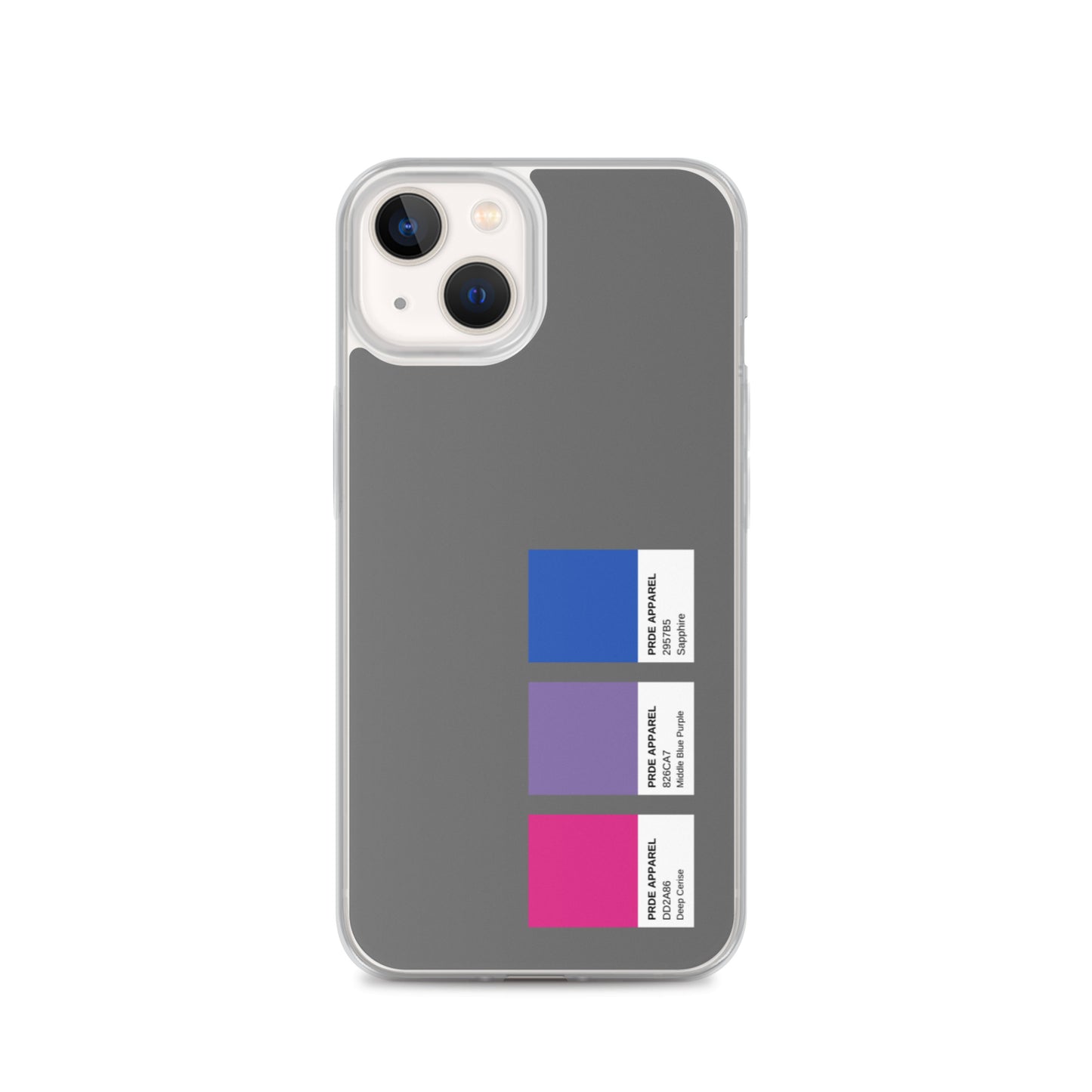 Bisexual Paint Swatch iPhone Case