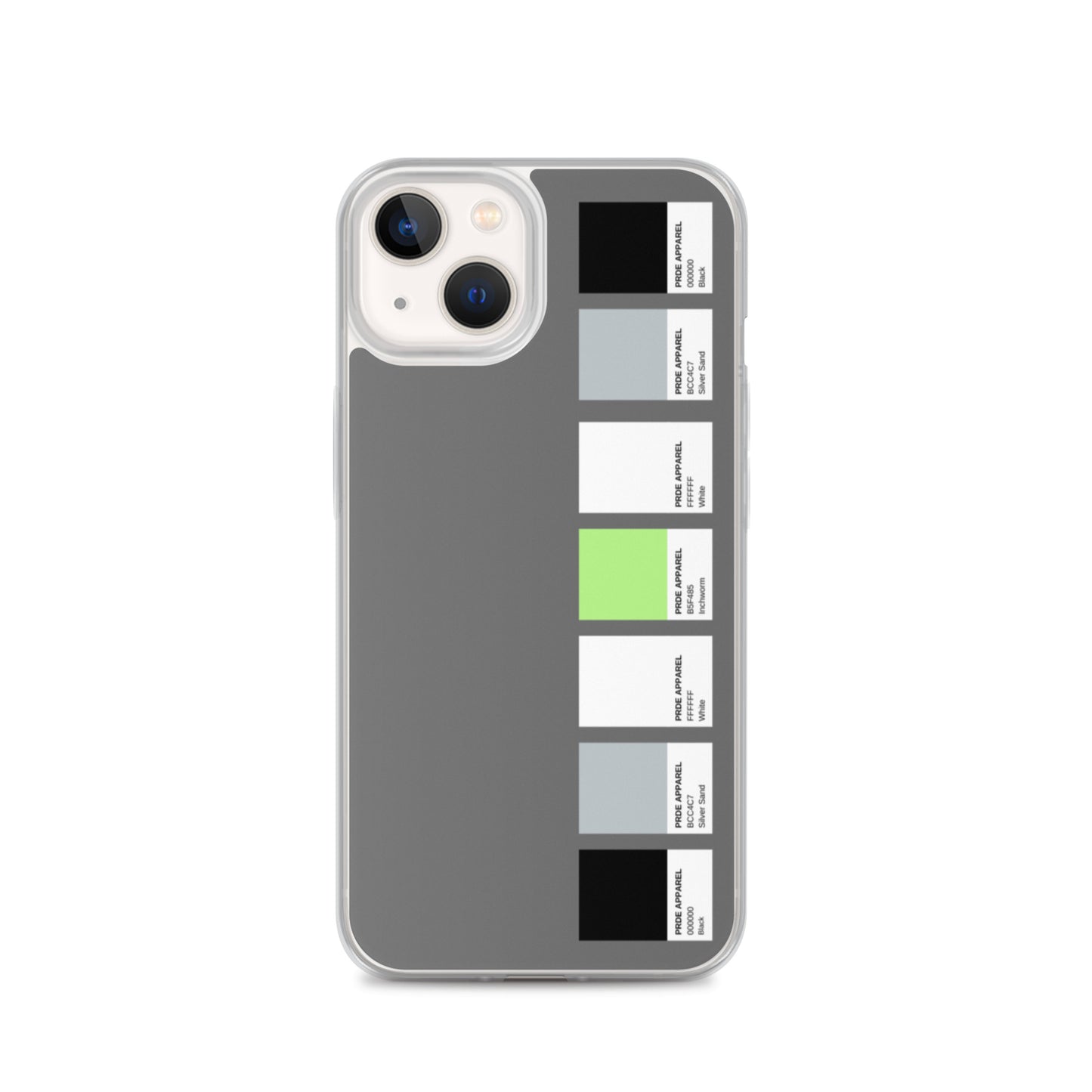 Agender Paint Swatch iPhone Case