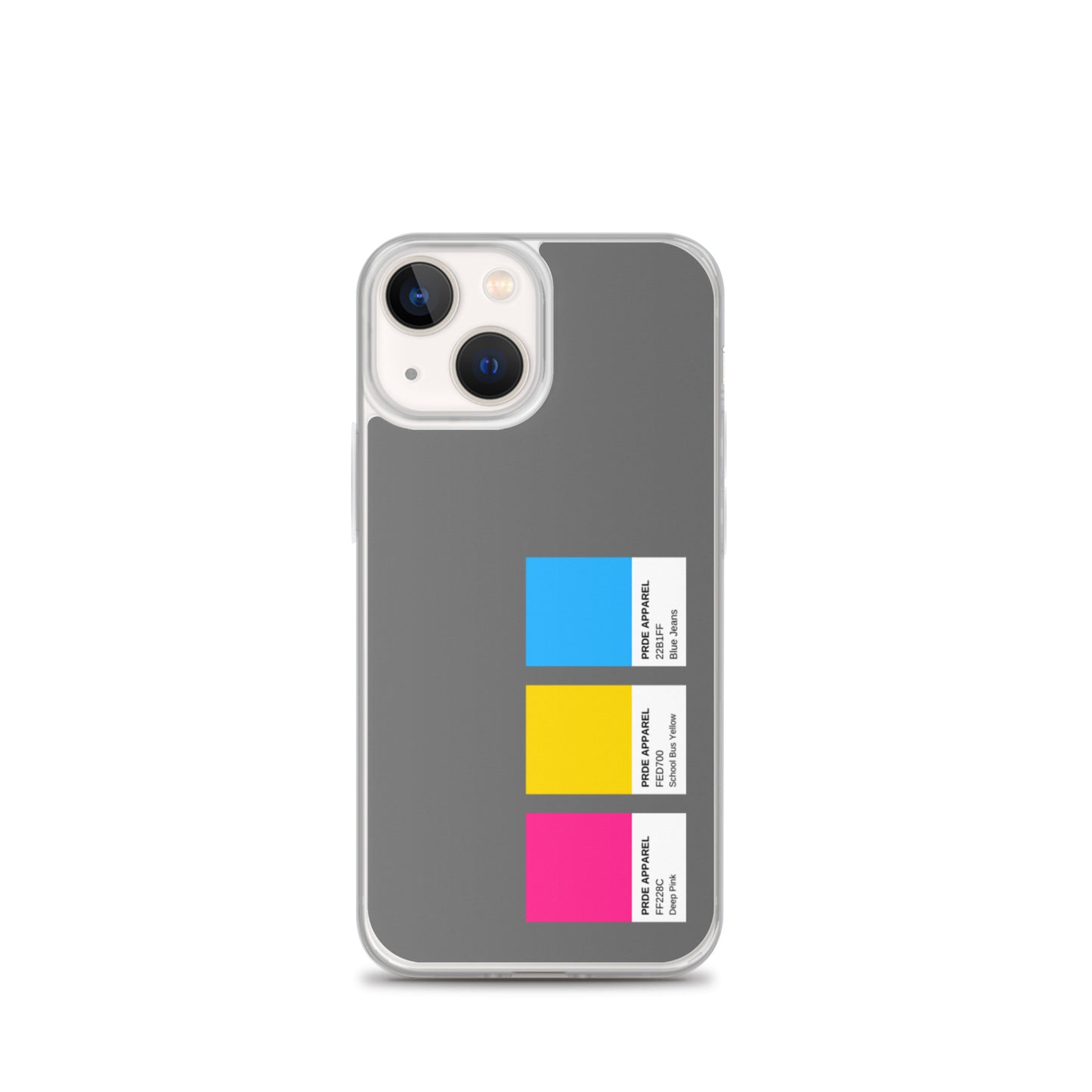 Pansexual Paint Swatch iPhone Case