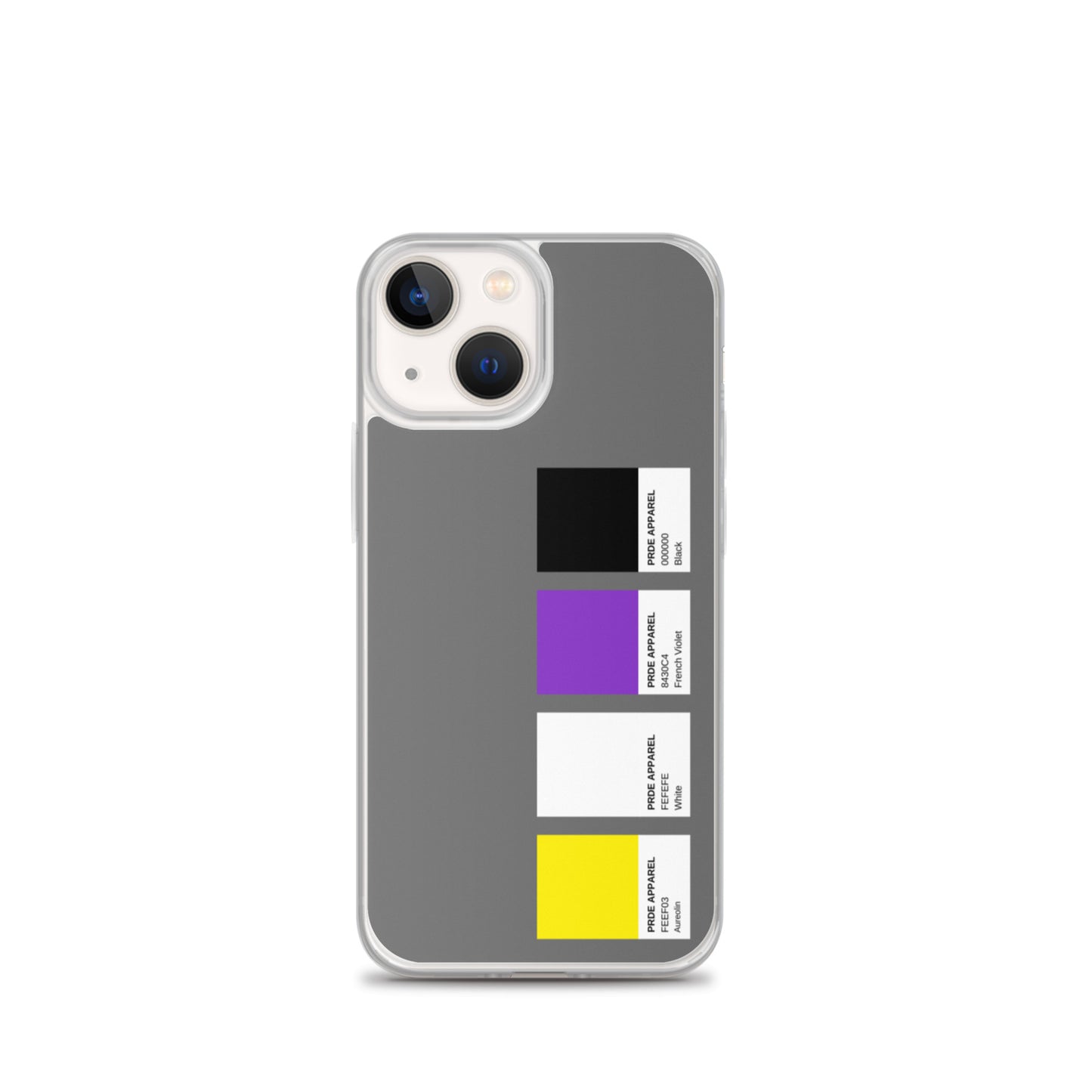 Non-Binary Paint Swatch iPhone Case