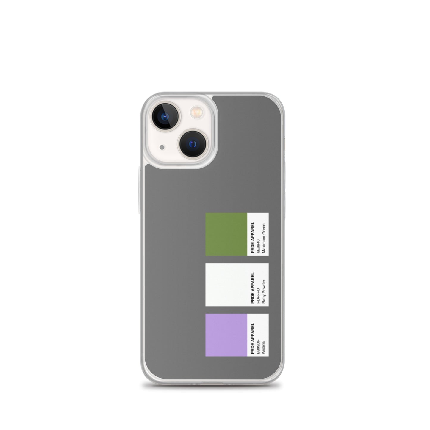Genderqueer Paint Swatch iPhone Case