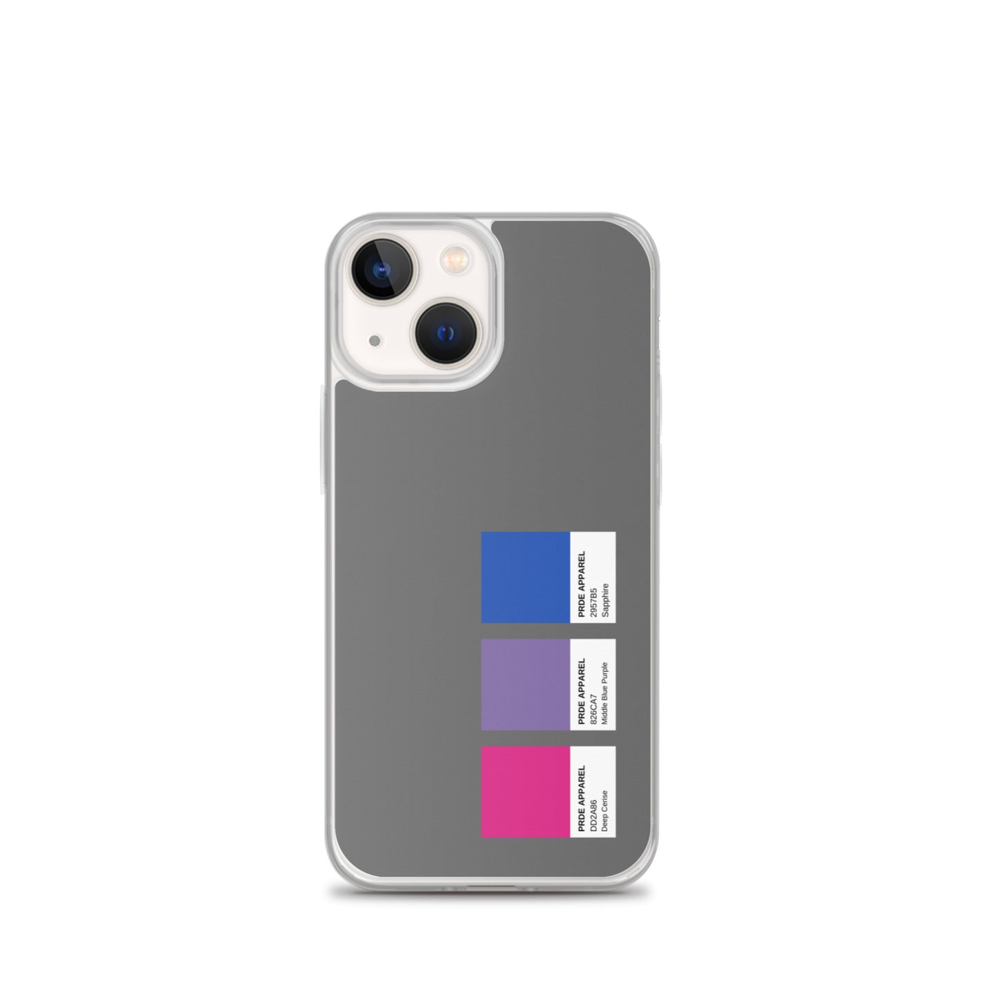 Bisexual Paint Swatch iPhone Case