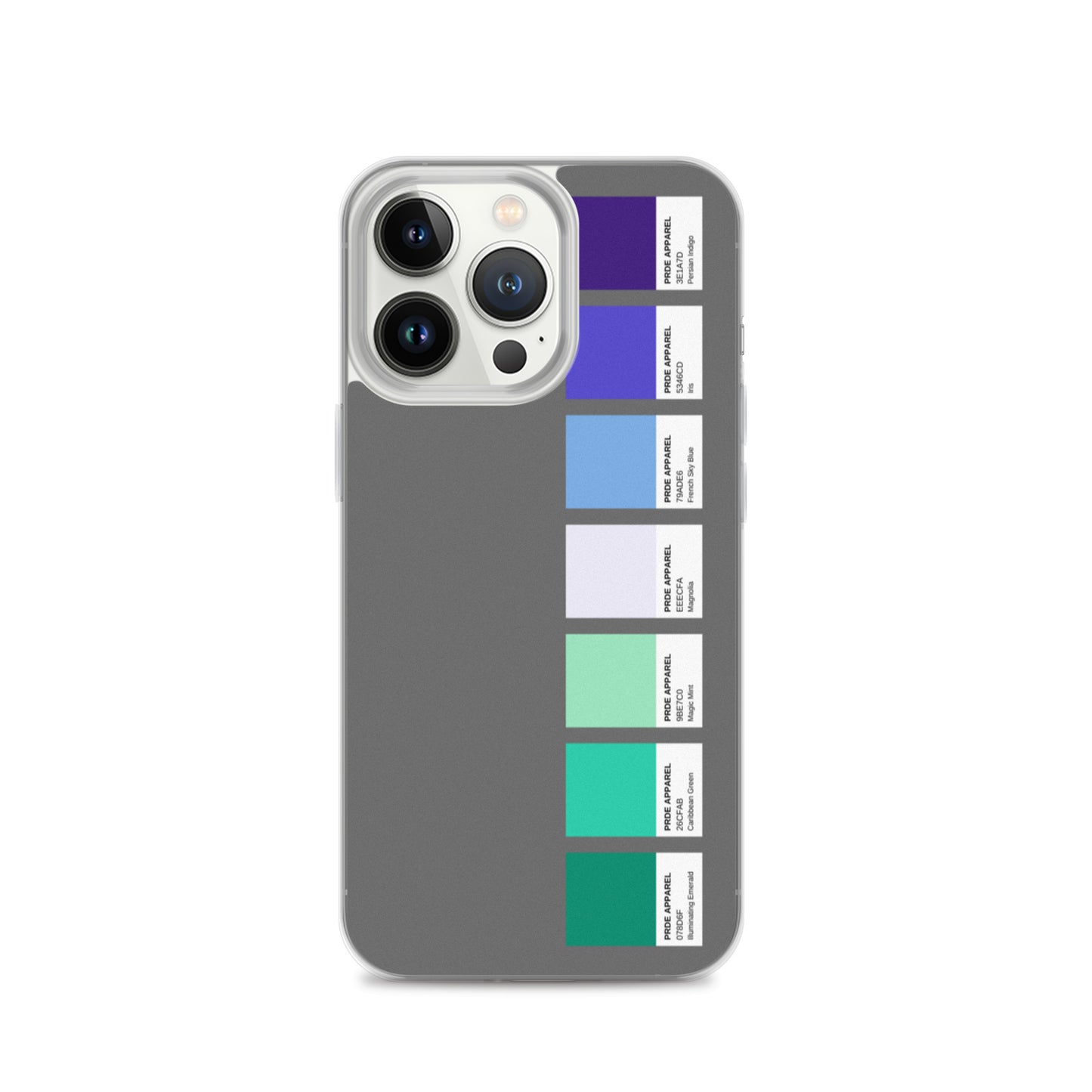 Gay Men's Pride Paint Swatch iPhone Case