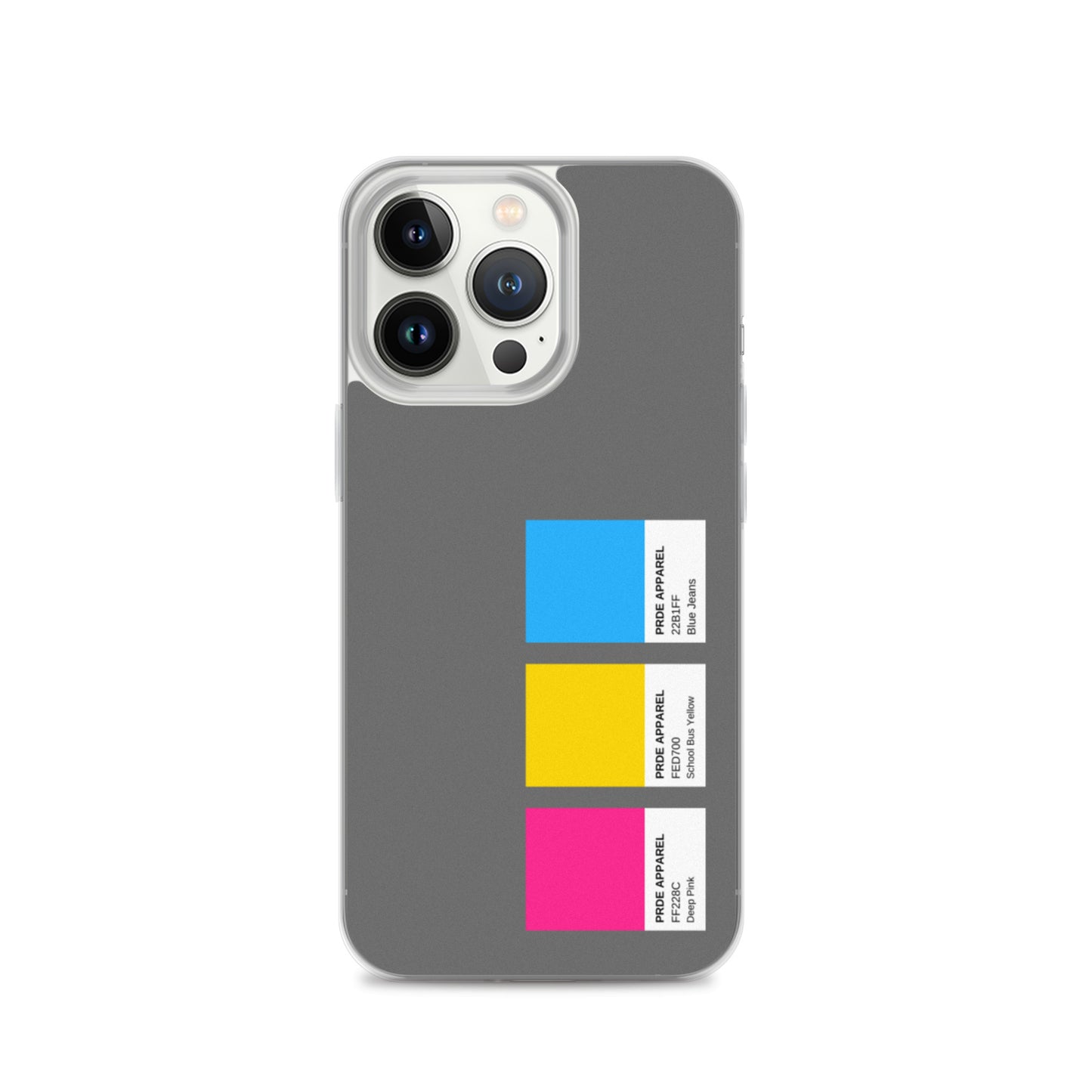 Pansexual Paint Swatch iPhone Case