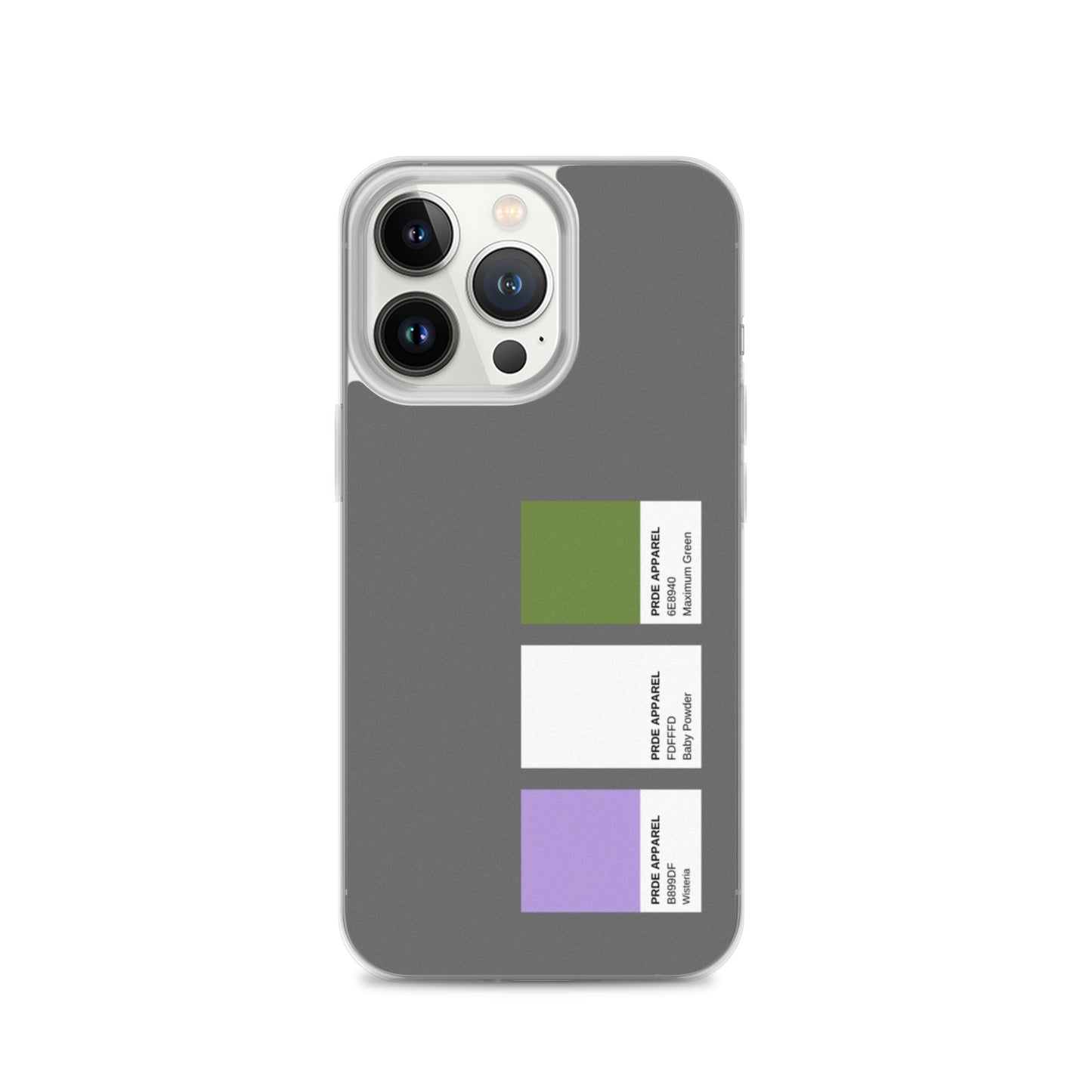 Genderqueer Paint Swatch iPhone Case