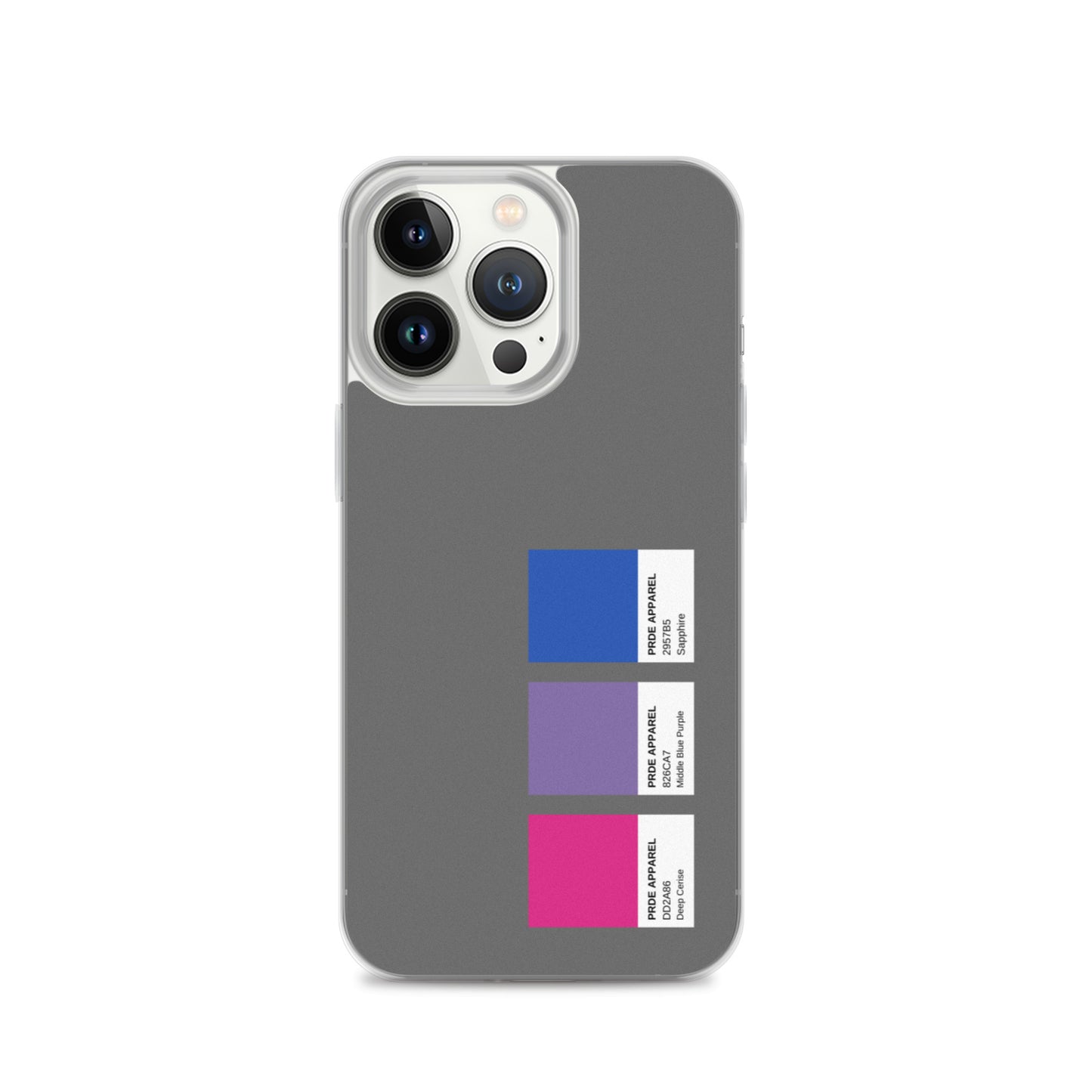 Bisexual Paint Swatch iPhone Case