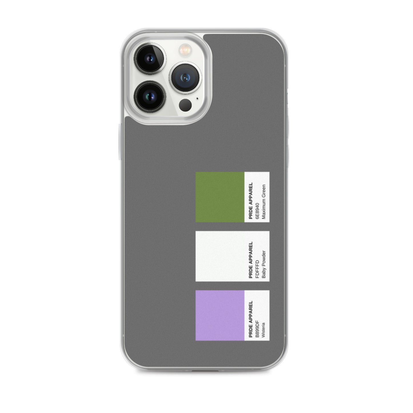 Genderqueer Paint Swatch iPhone Case