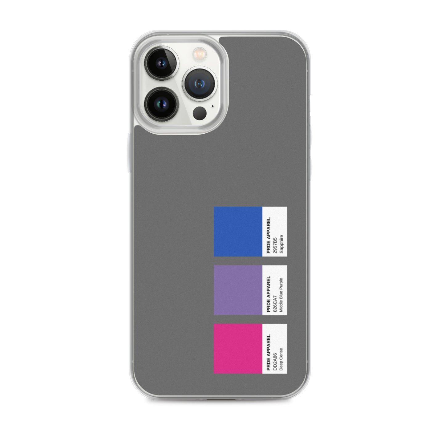Bisexual Paint Swatch iPhone Case
