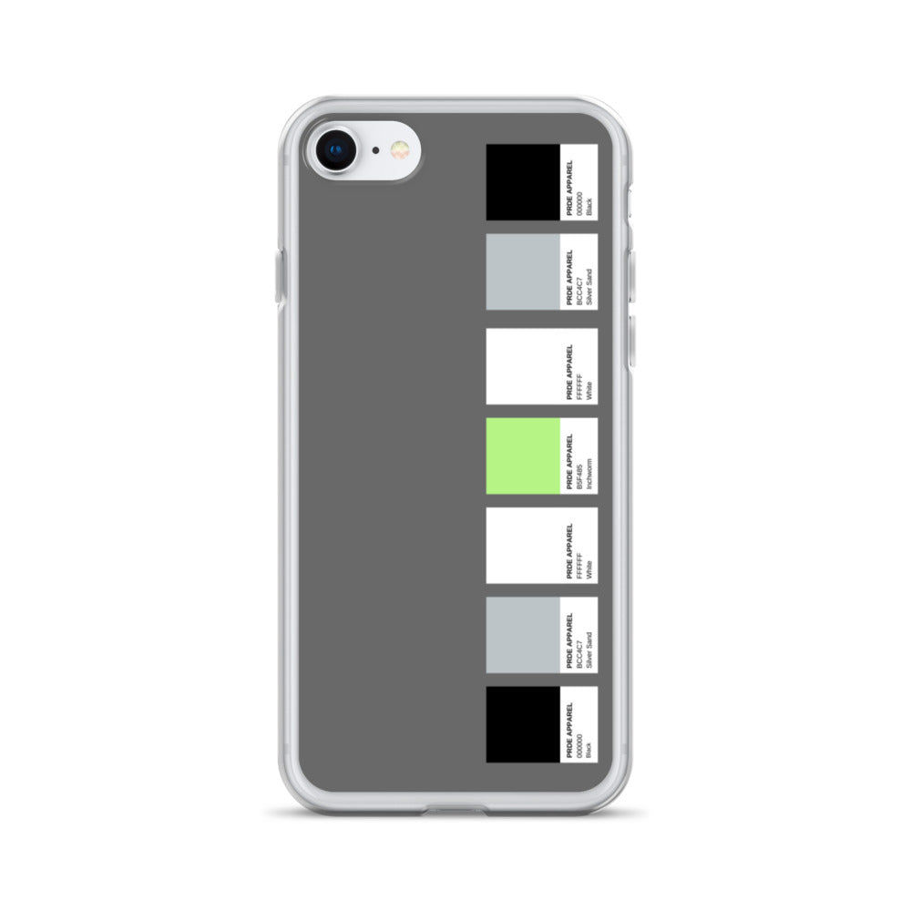 Agender Paint Swatch iPhone Case