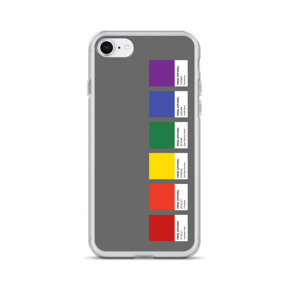 Pride Paint Swatch iPhone Case