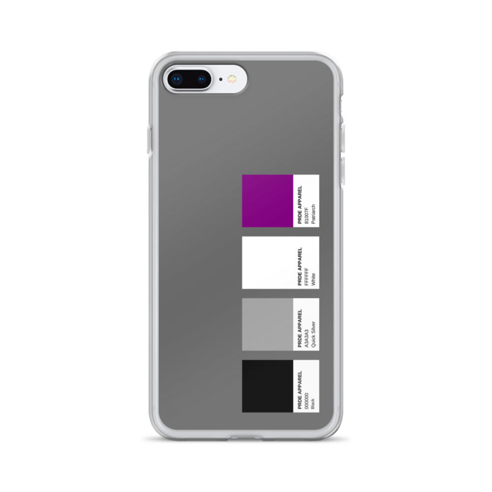 Asexual Paint Swatch iPhone Case
