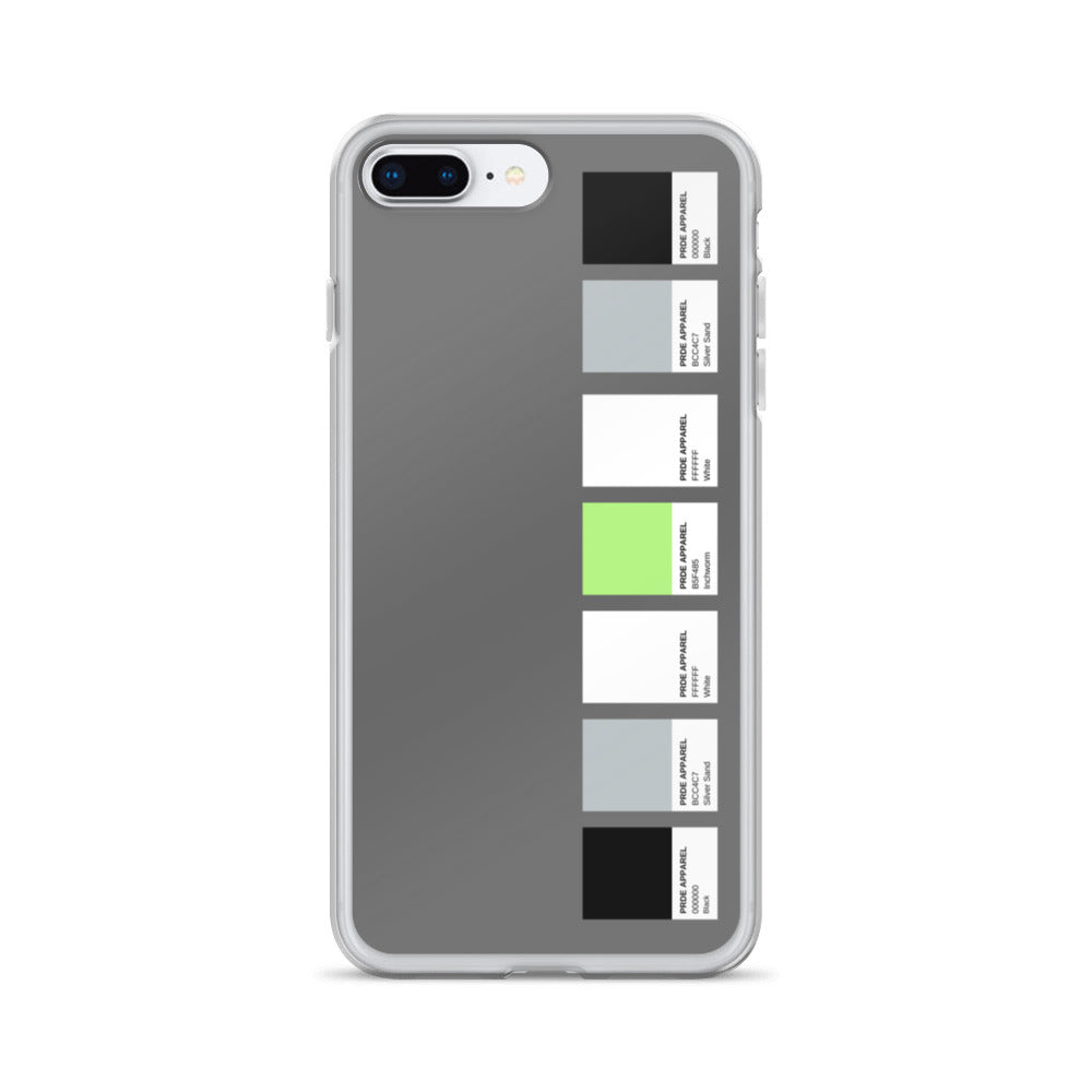 Agender Paint Swatch iPhone Case