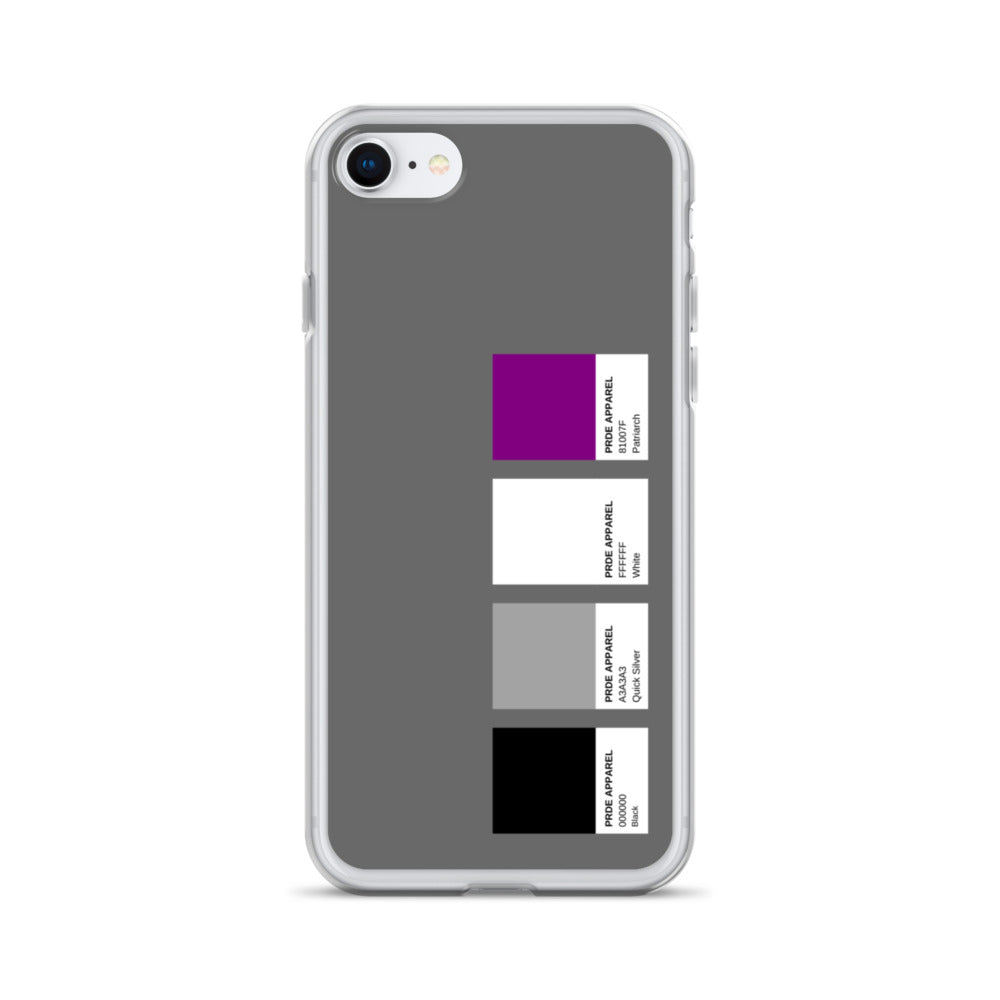 Asexual Paint Swatch iPhone Case