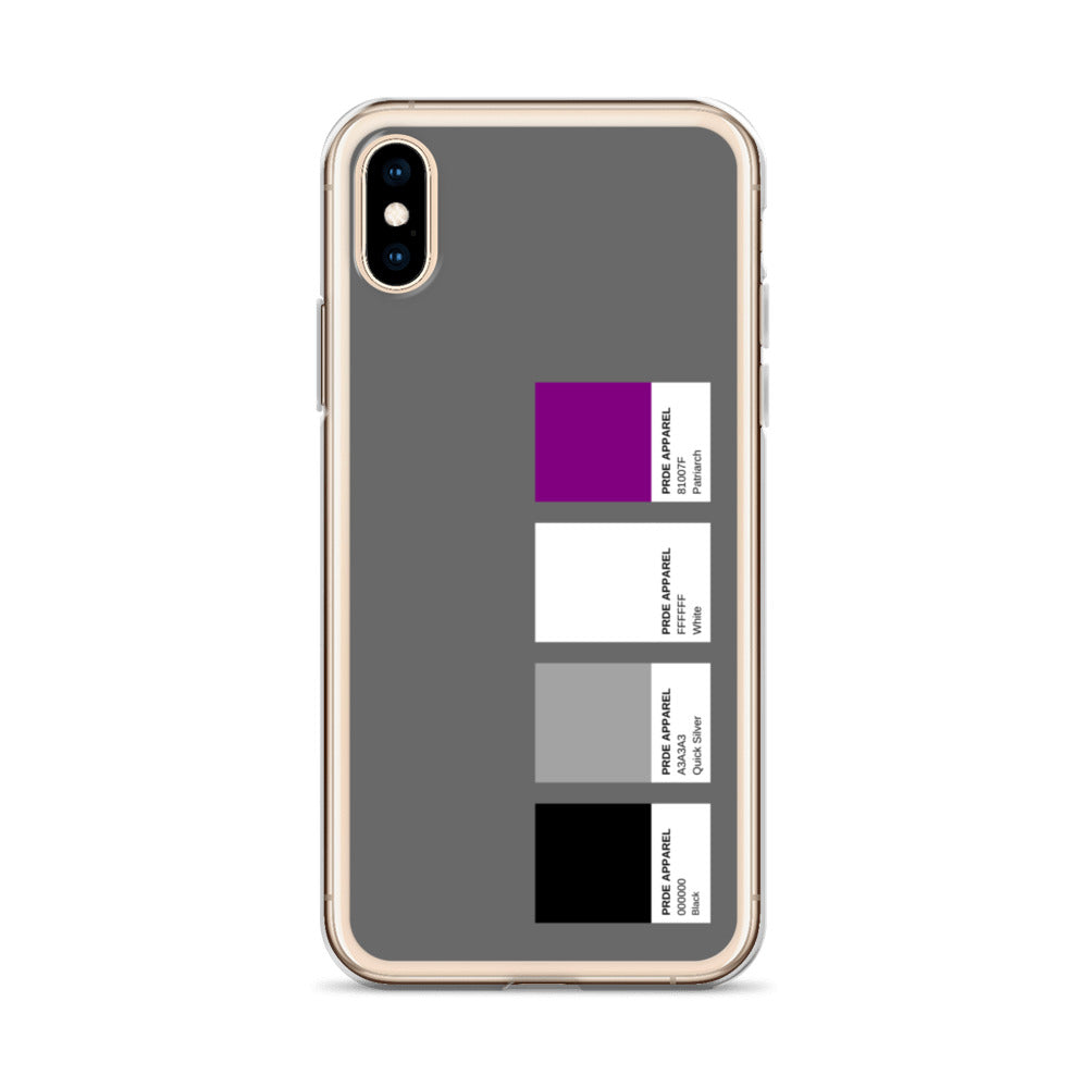 Asexual Paint Swatch iPhone Case
