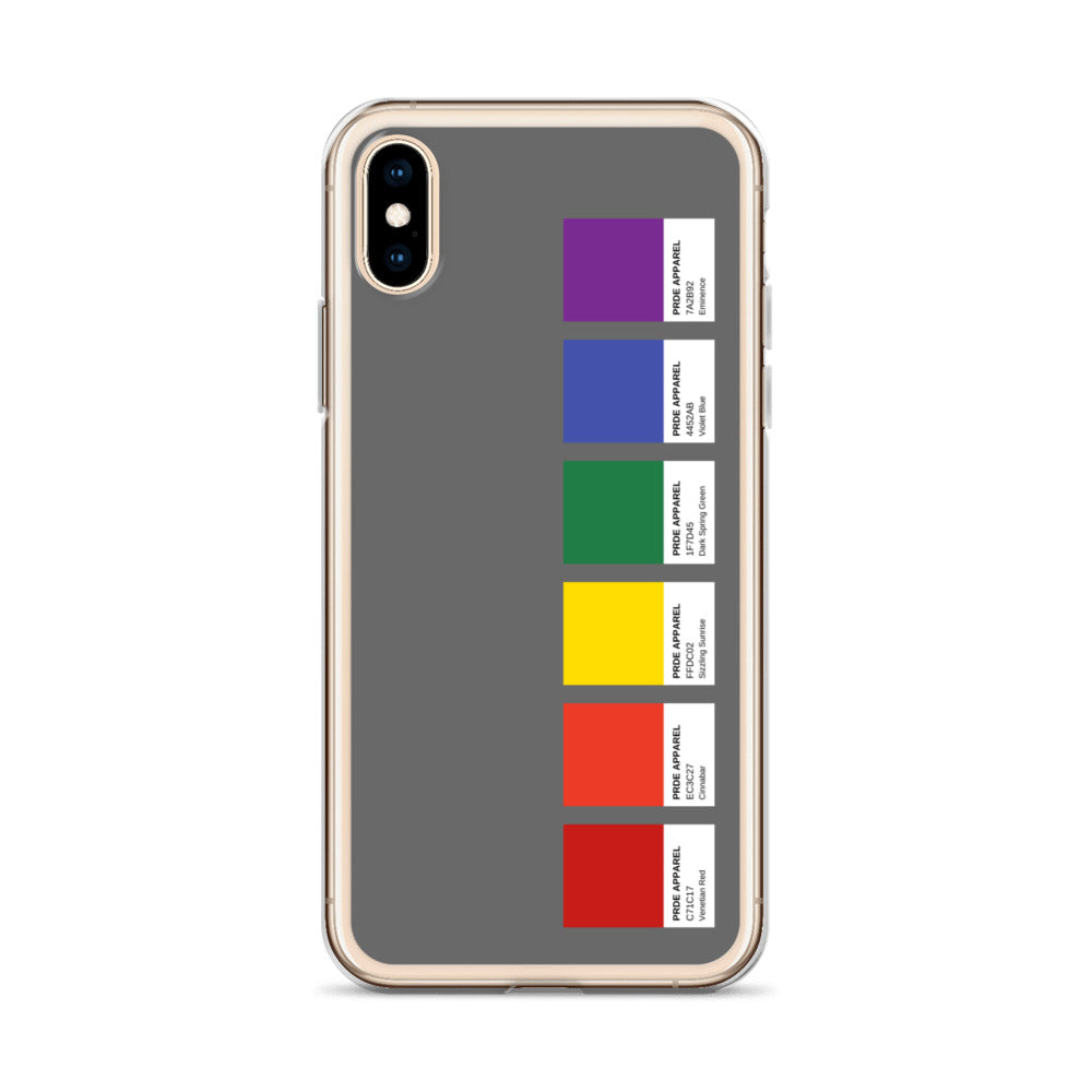 Pride Paint Swatch iPhone Case