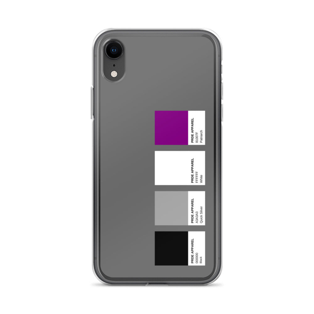 Asexual Paint Swatch iPhone Case