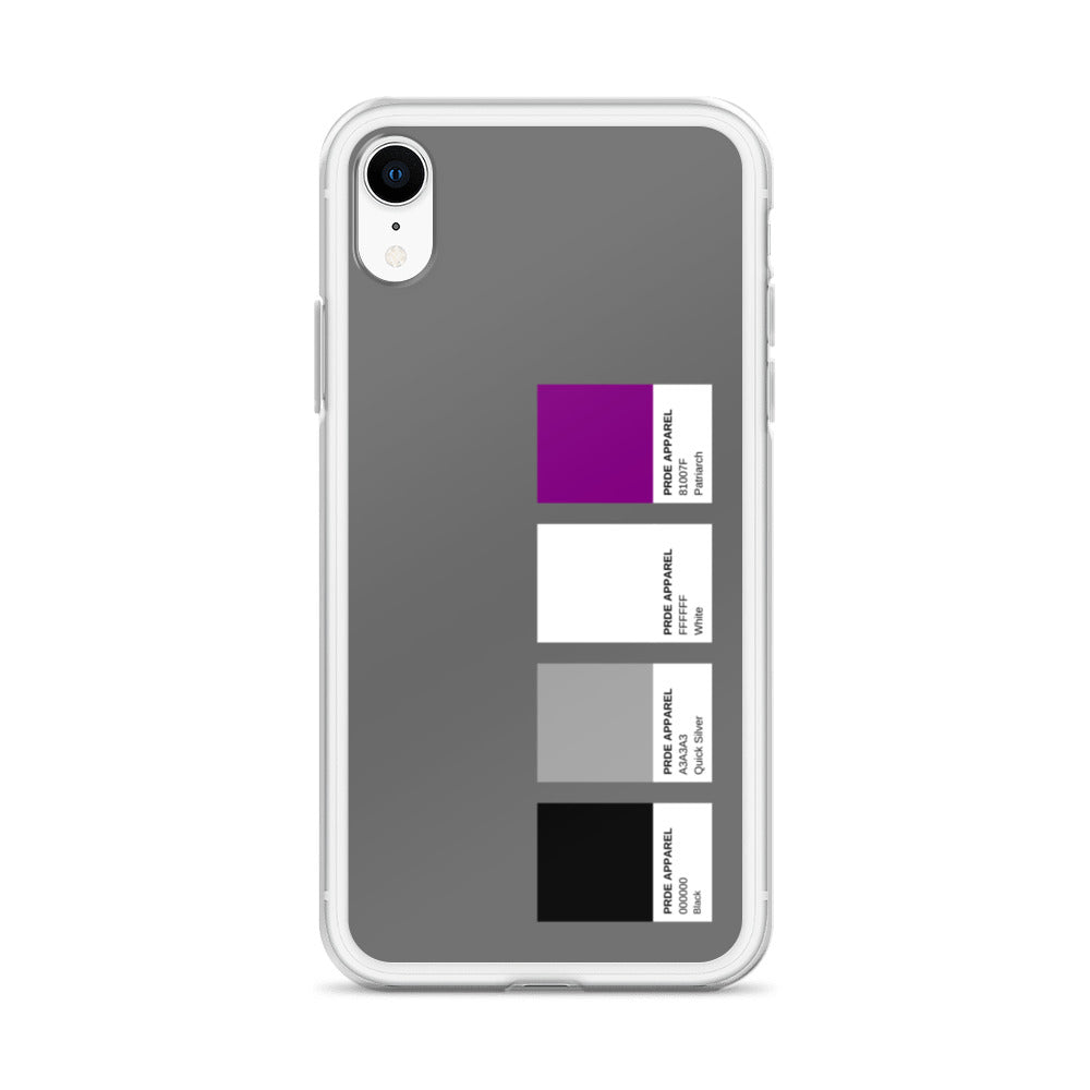 Asexual Paint Swatch iPhone Case