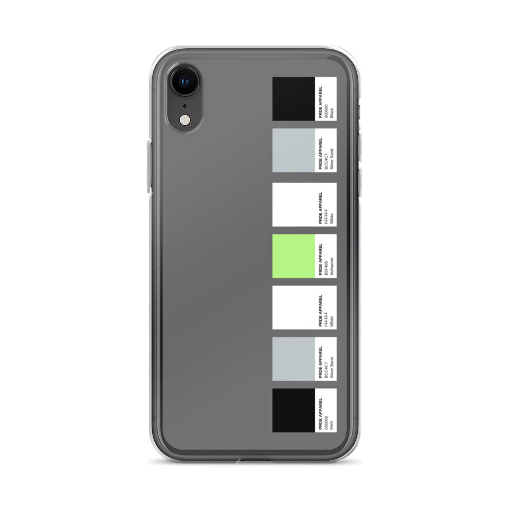 Agender Paint Swatch iPhone Case