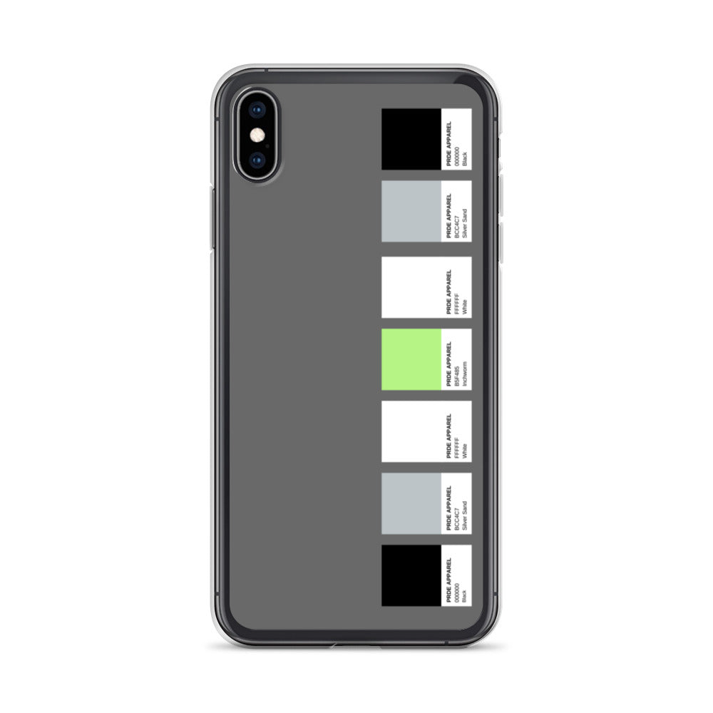 Agender Paint Swatch iPhone Case