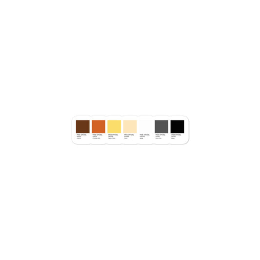 Bear Paint Swatch Sticker