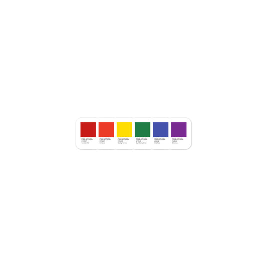 Pride Paint Swatch Sticker