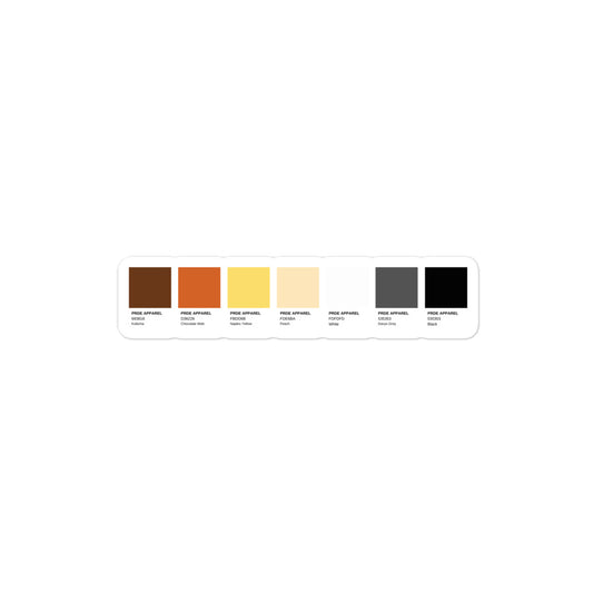 Bear Paint Swatch Sticker