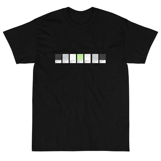 Agender Paint Swatch - Short Sleeve T-Shirt