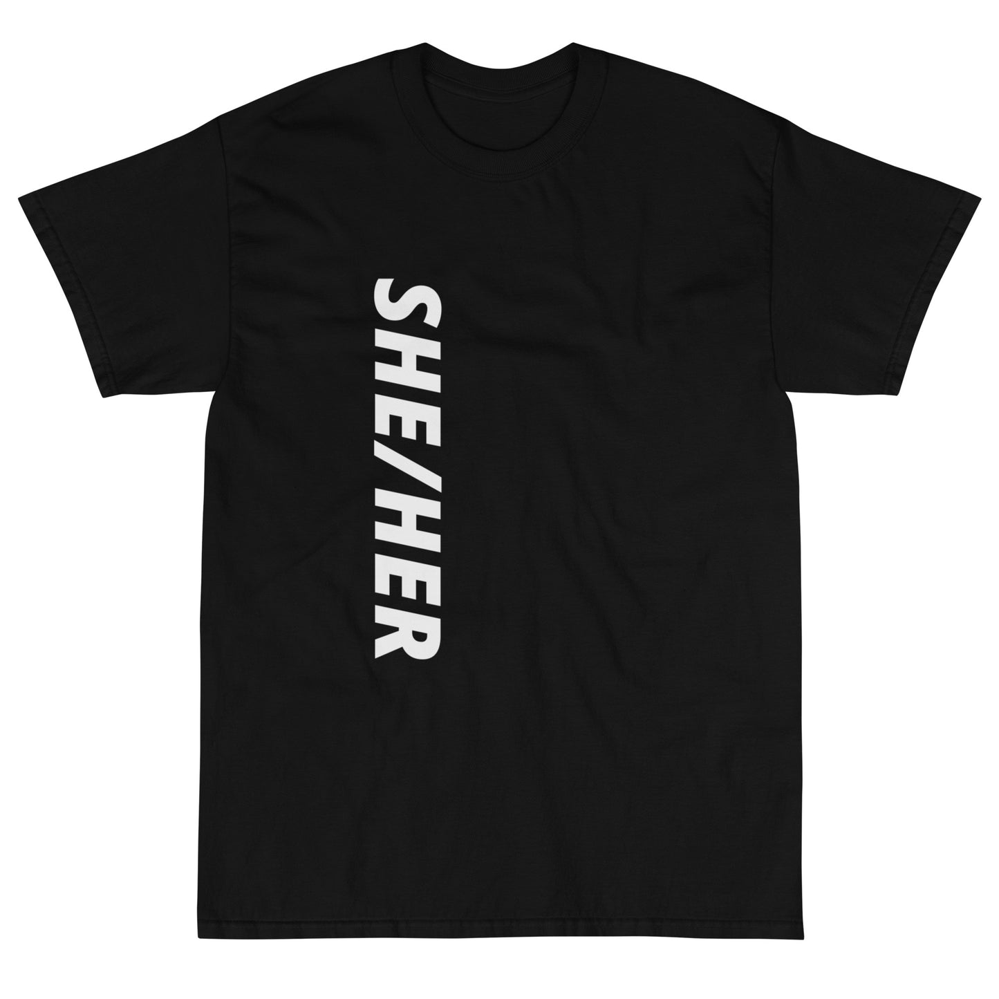 "She/Her" Short Sleeve T-Shirt