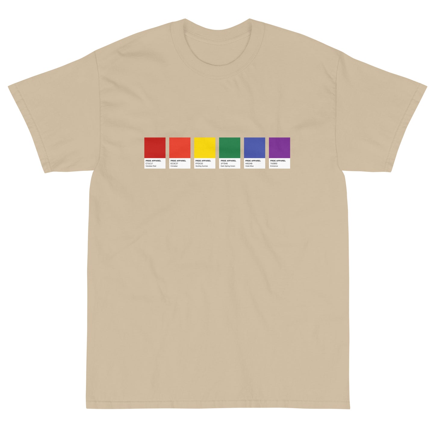 Pride Paint Swatch - Short Sleeve T-Shirt
