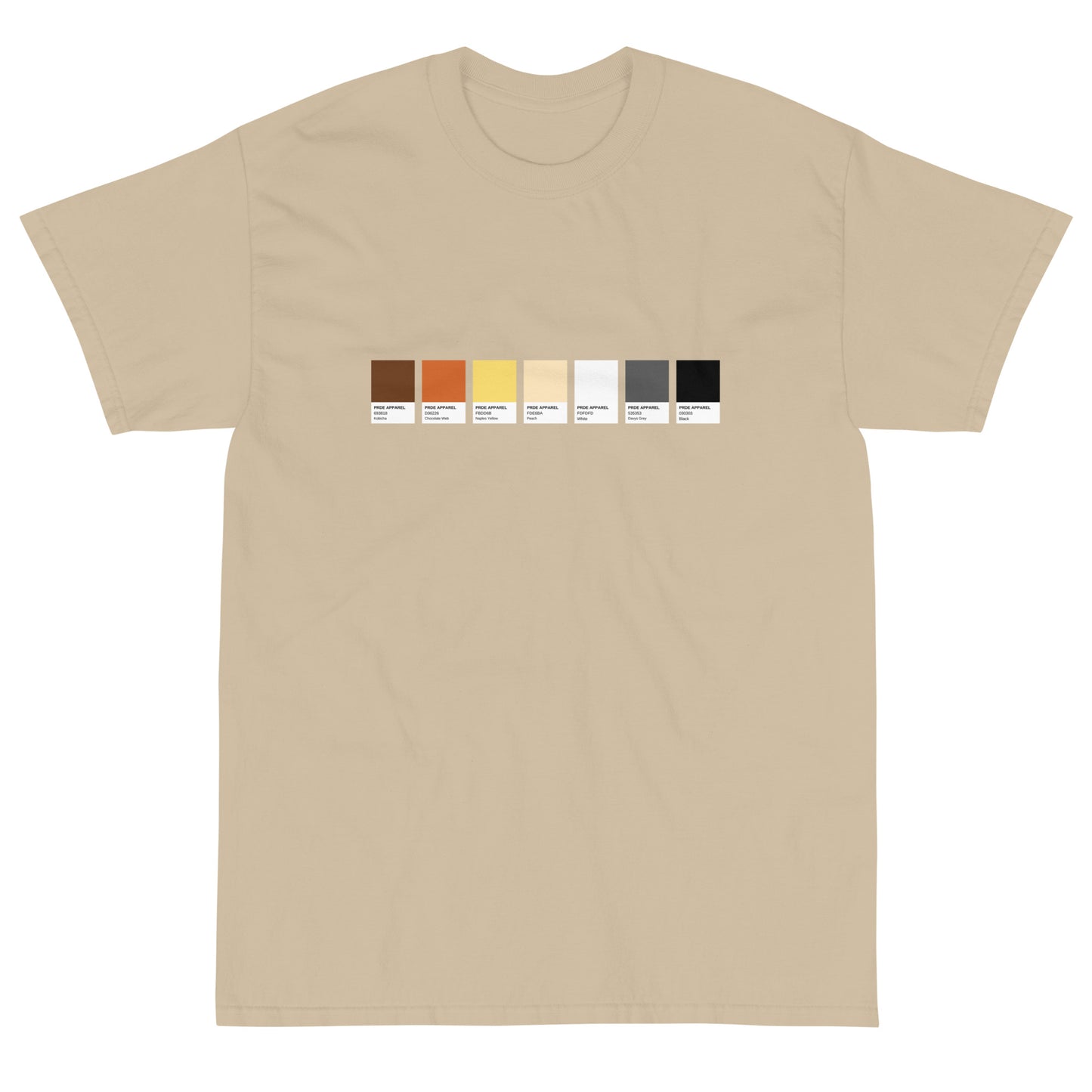 Bear Paint Swatch - Short Sleeve T-Shirt