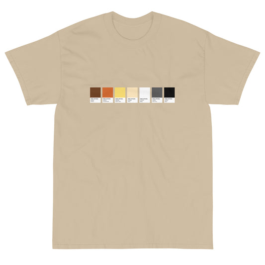 Bear Paint Swatch - Short Sleeve T-Shirt